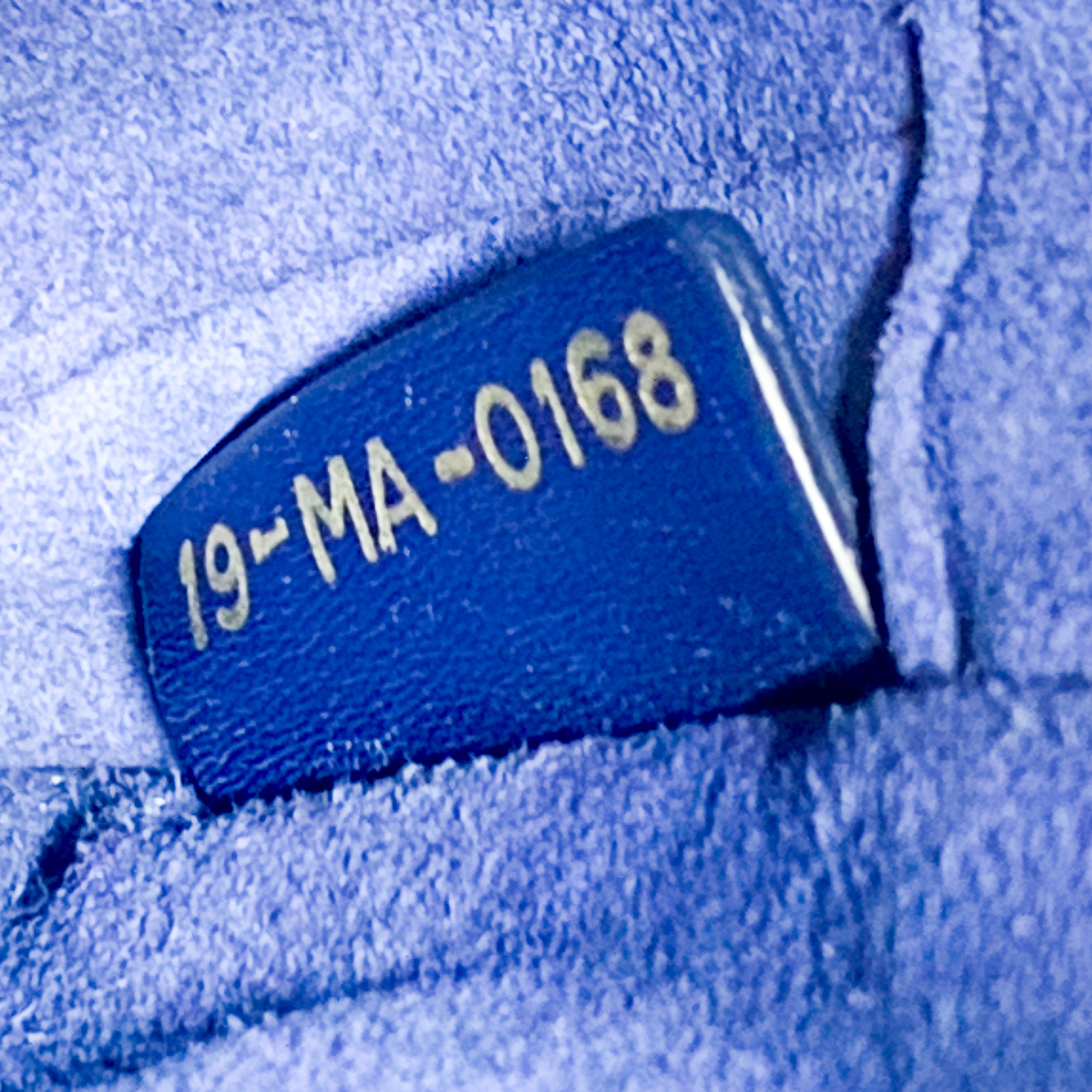 Saddle Small Navy Leather Handbag