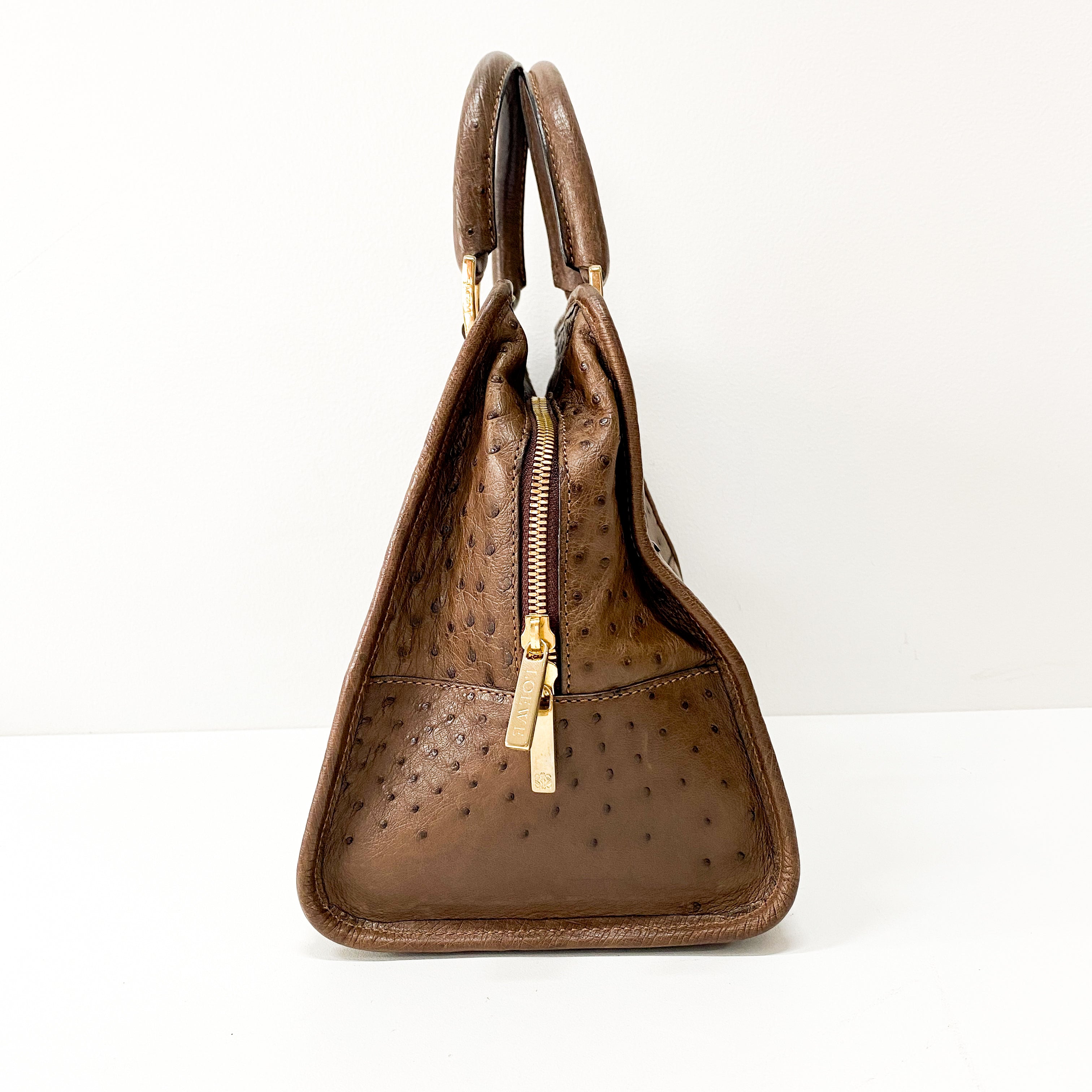 Brown Leather Handbag