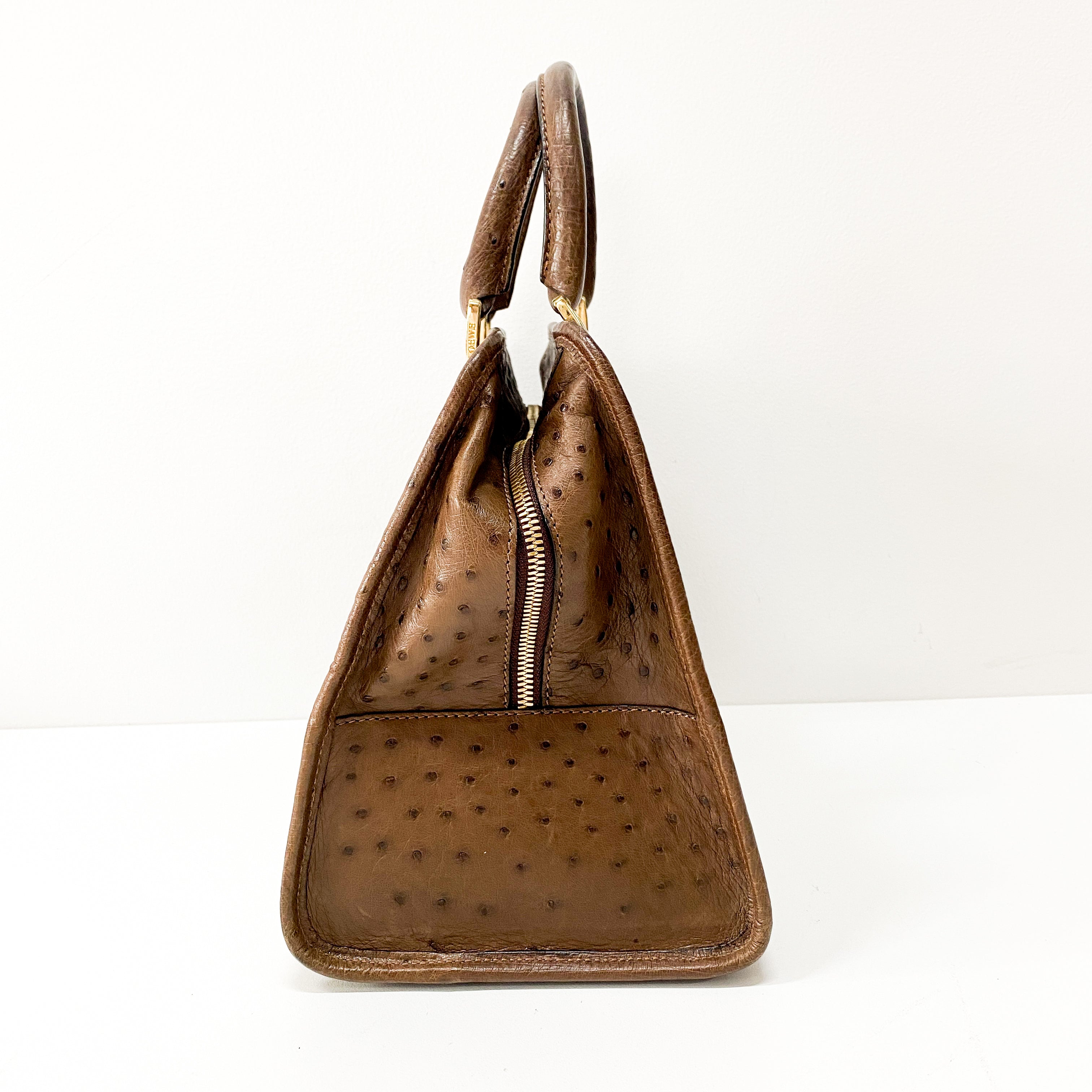 Brown Leather Handbag