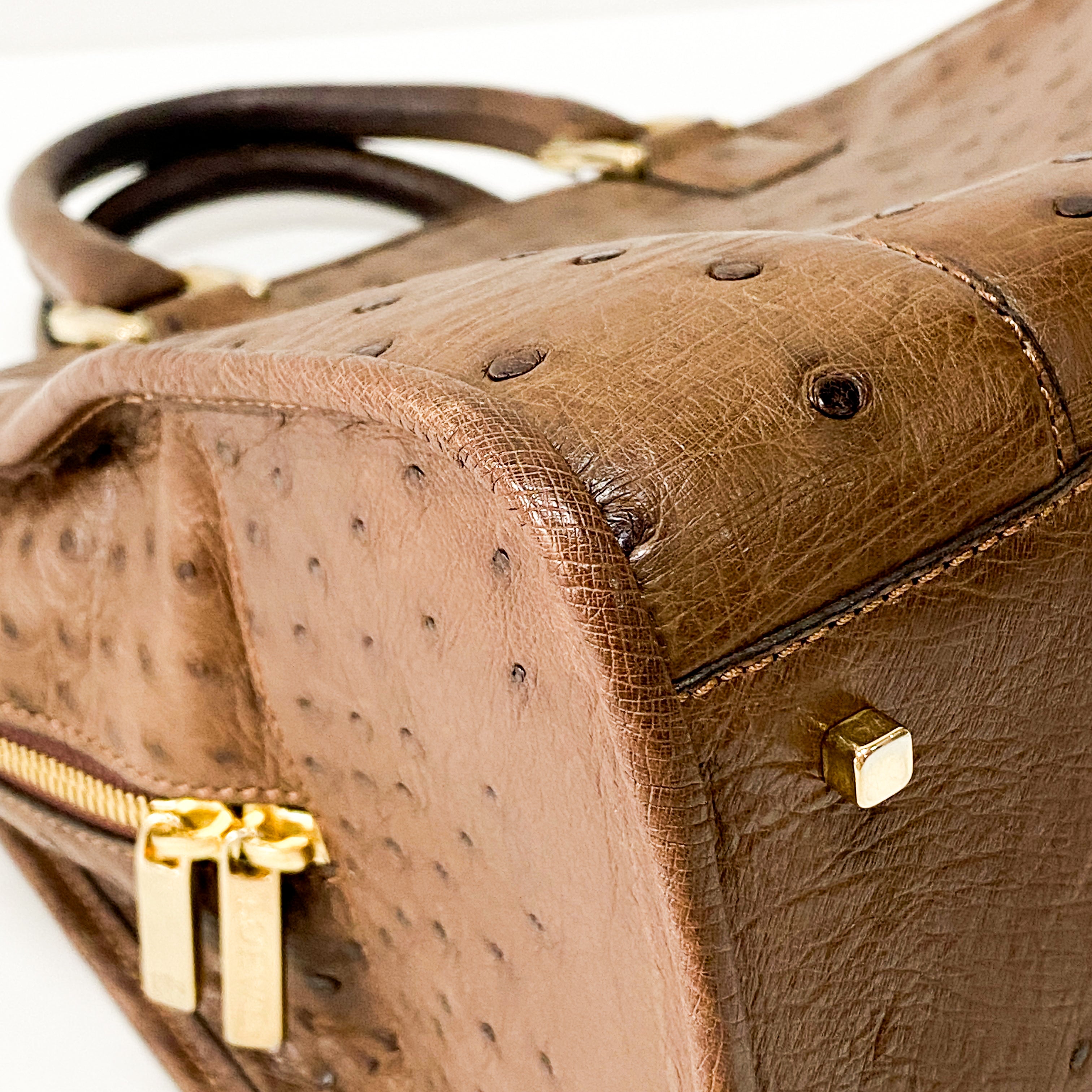 Brown Leather Handbag