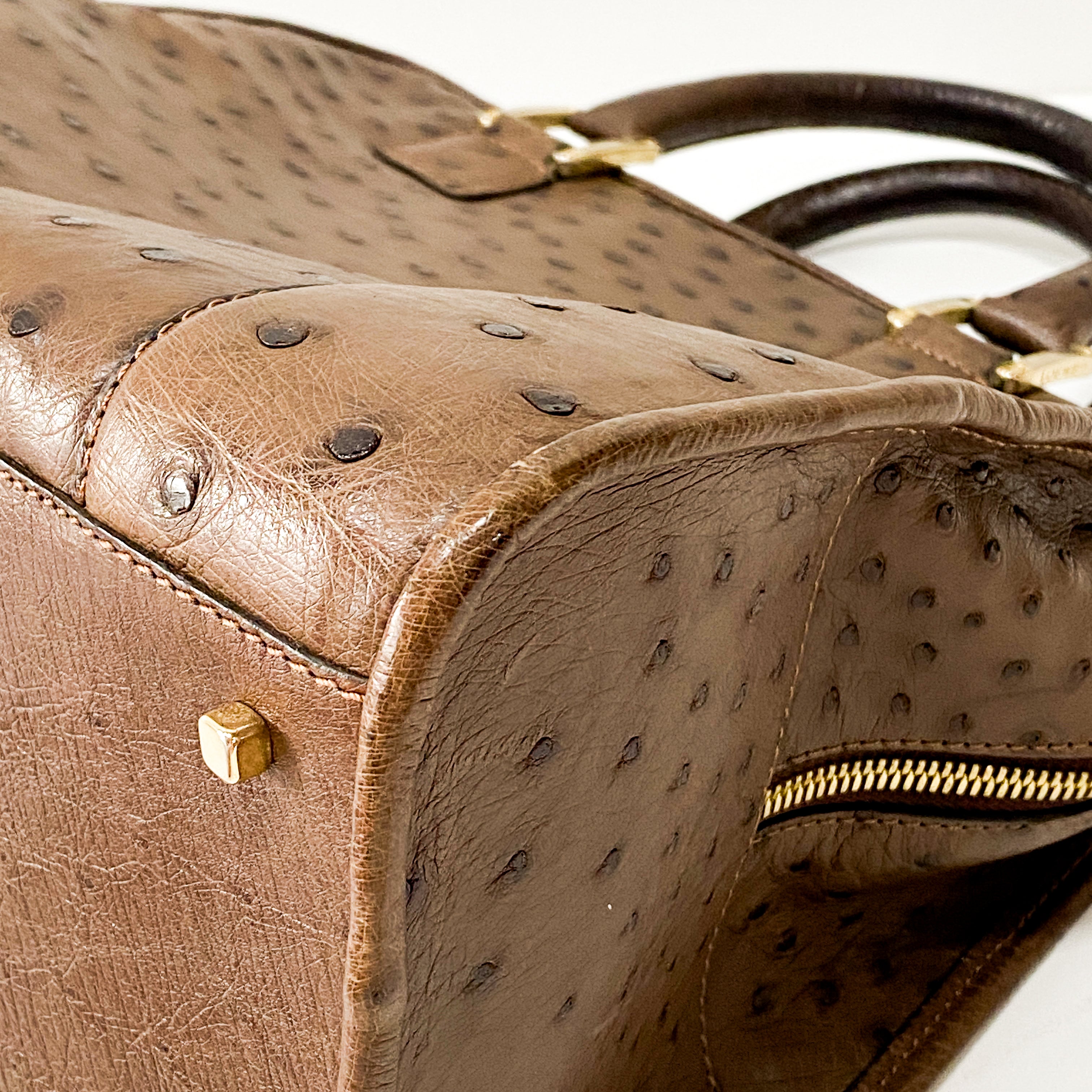 Brown Leather Handbag