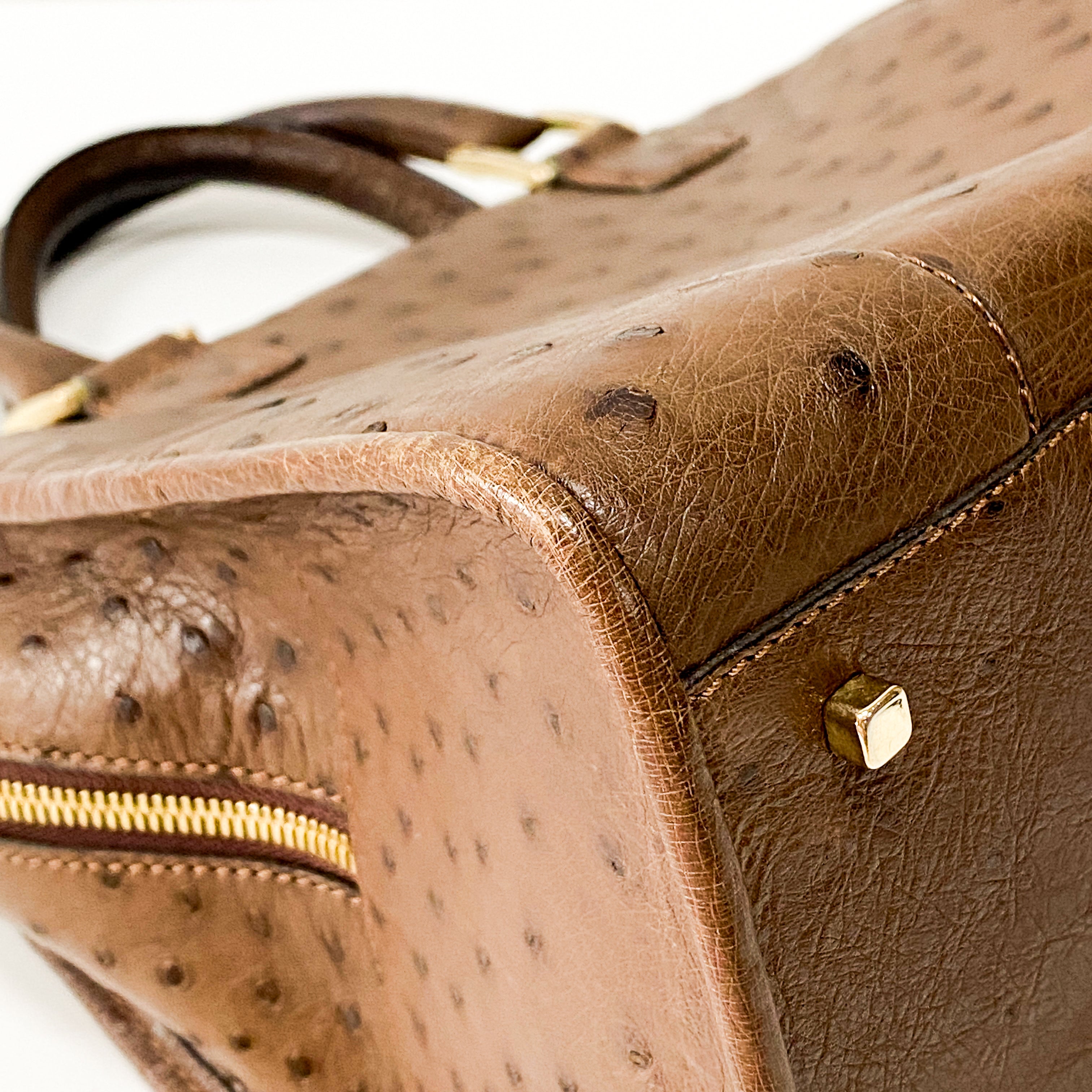 Brown Leather Handbag