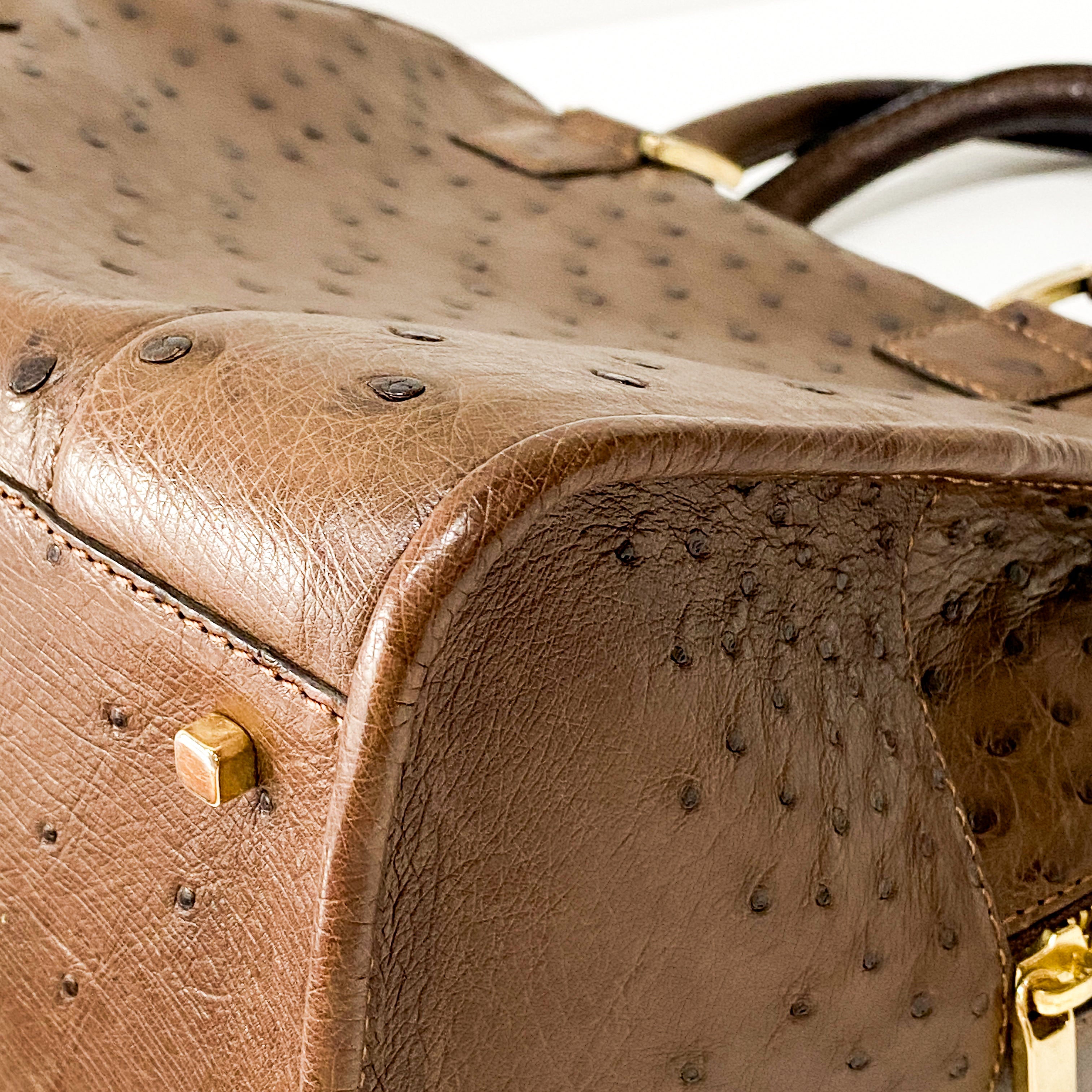 Brown Leather Handbag