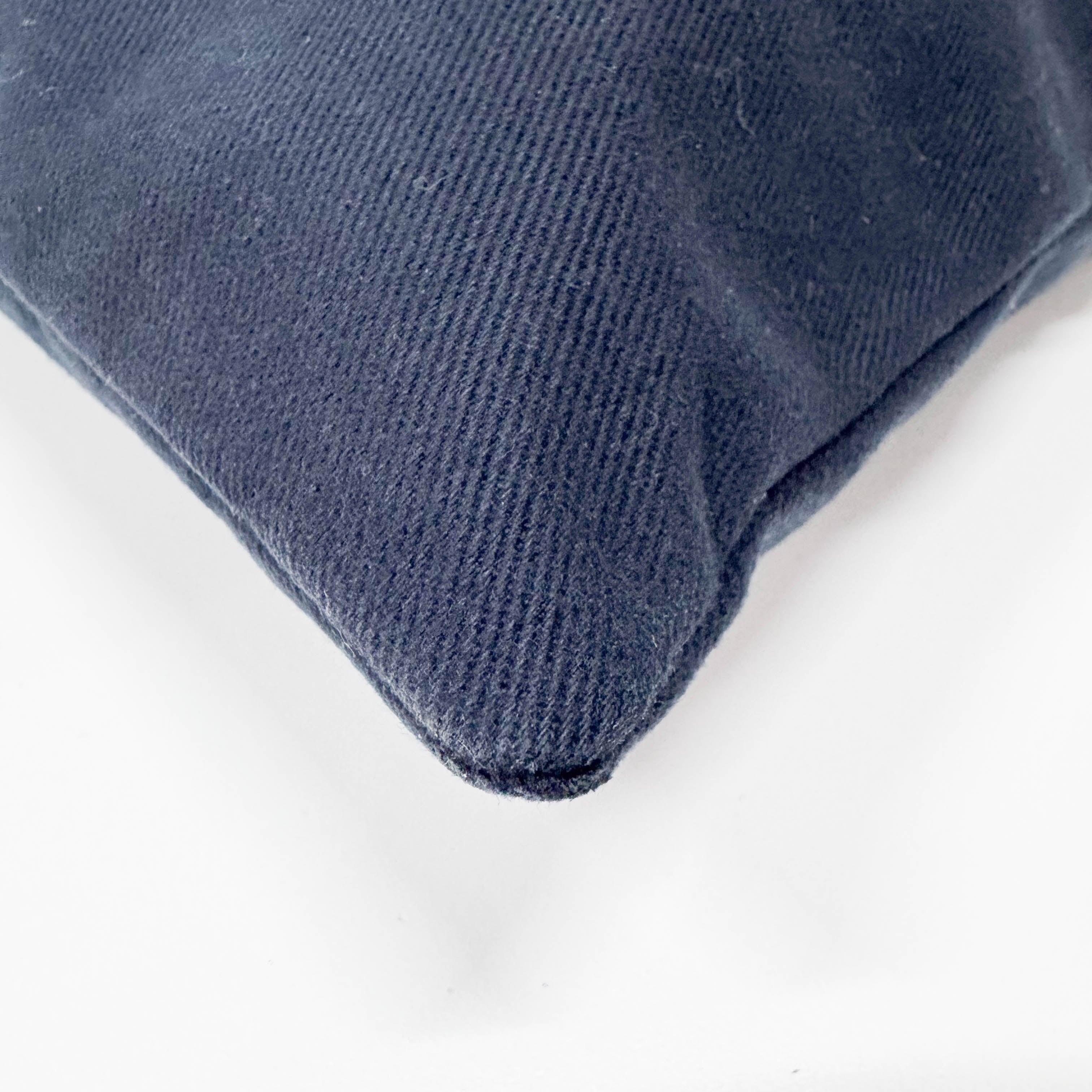 Kahala Black Canvas Tote Bag