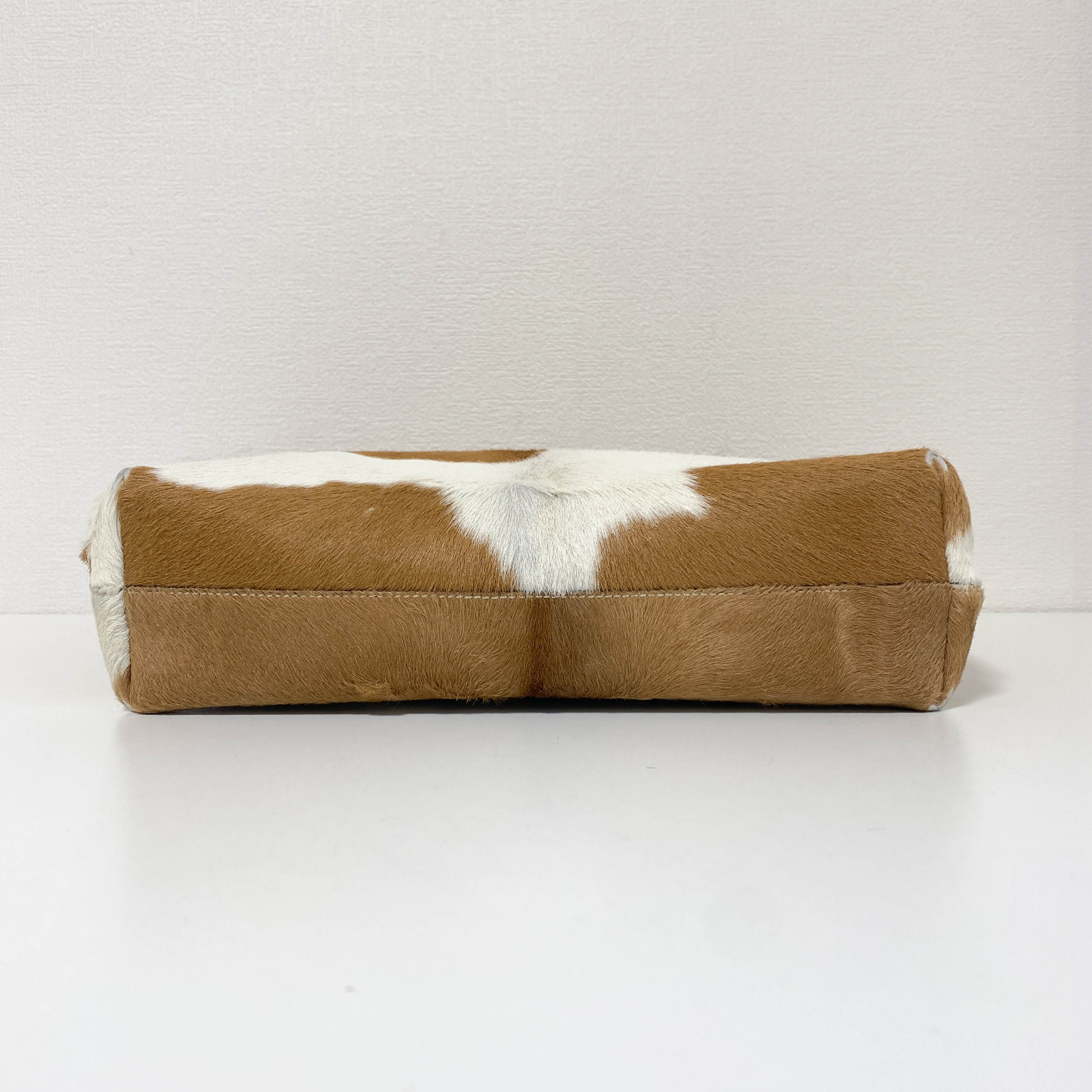 Archive Brown Pony Hair Tote Bag