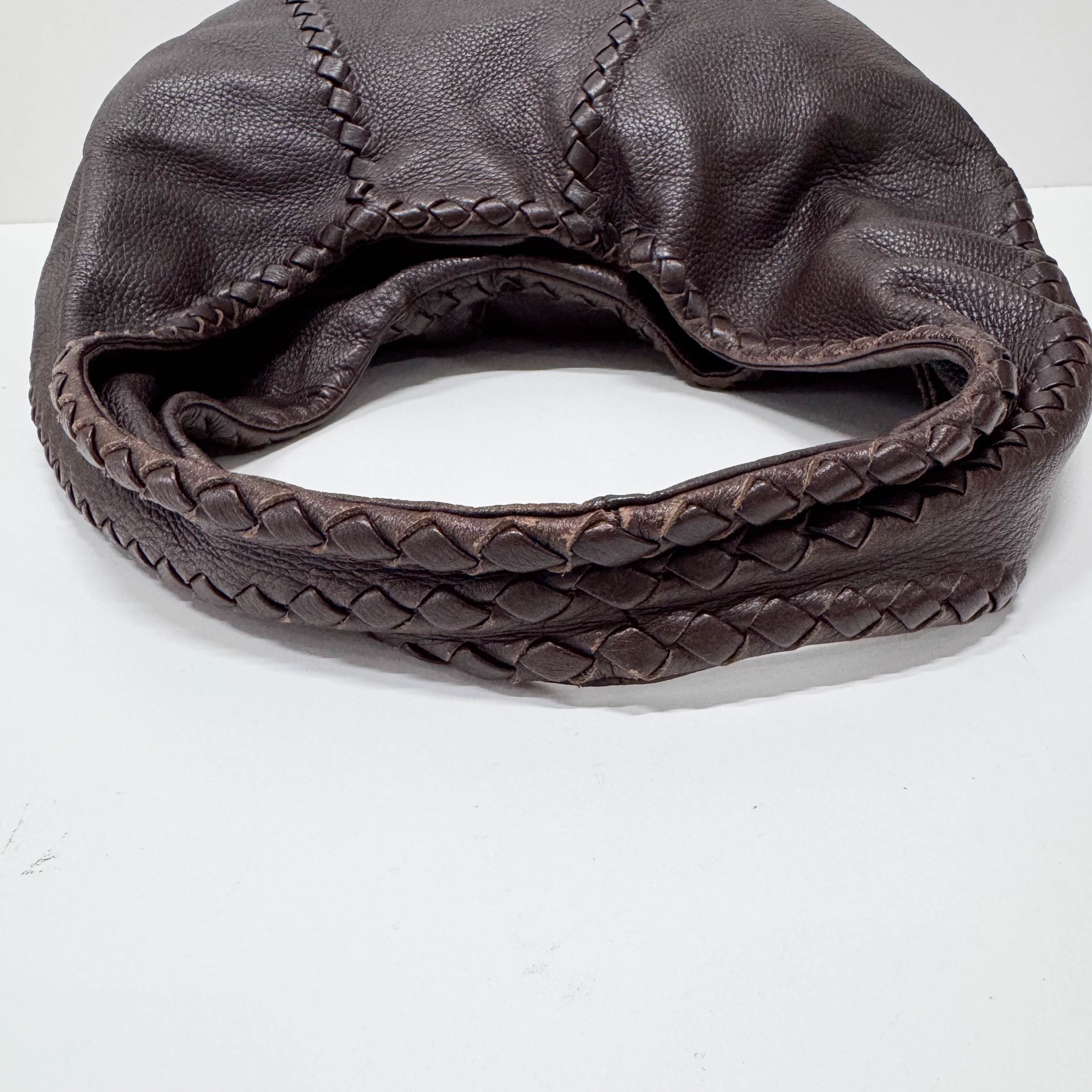 Brown Leather Hobo Bag