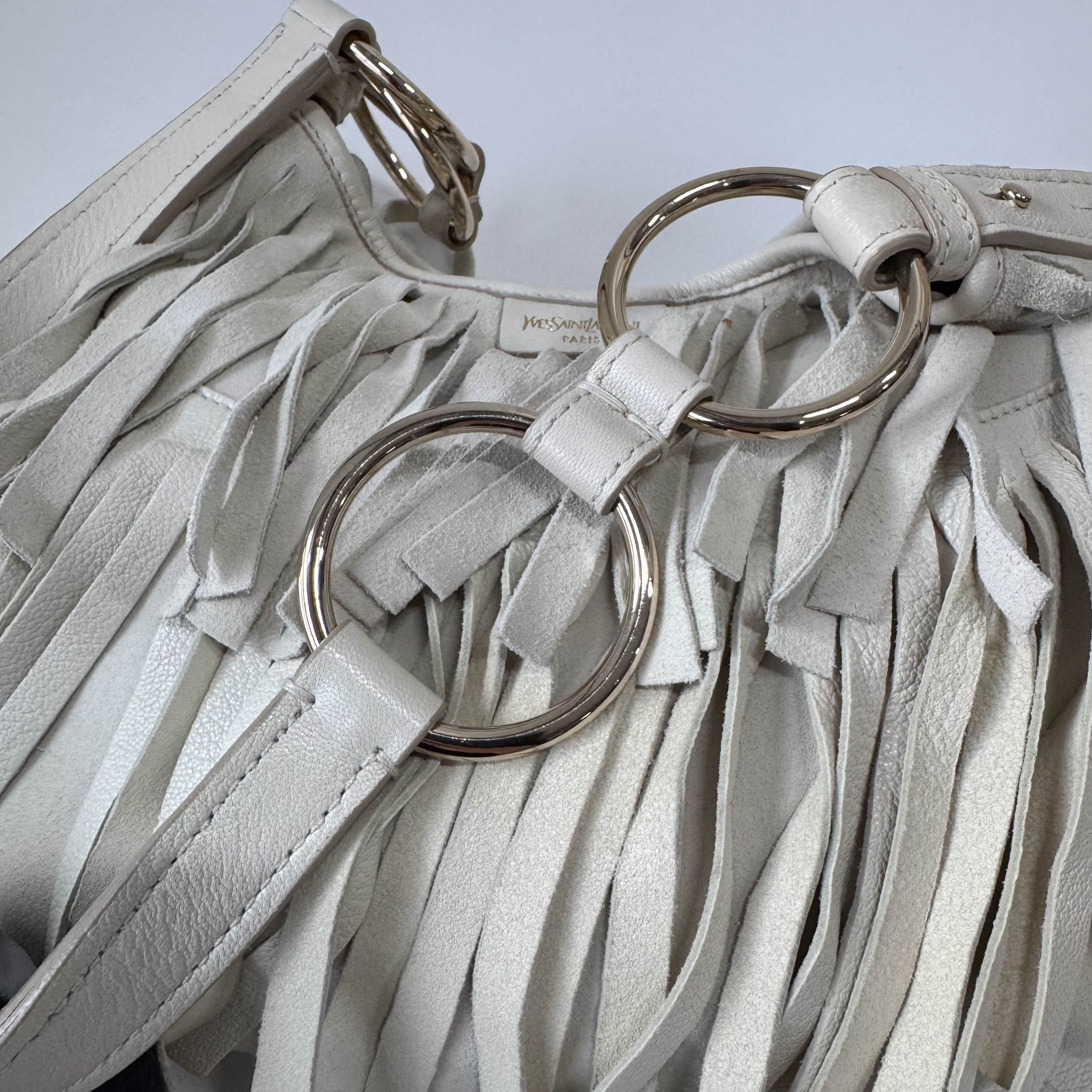 Neutral Leather Shoulder Bag