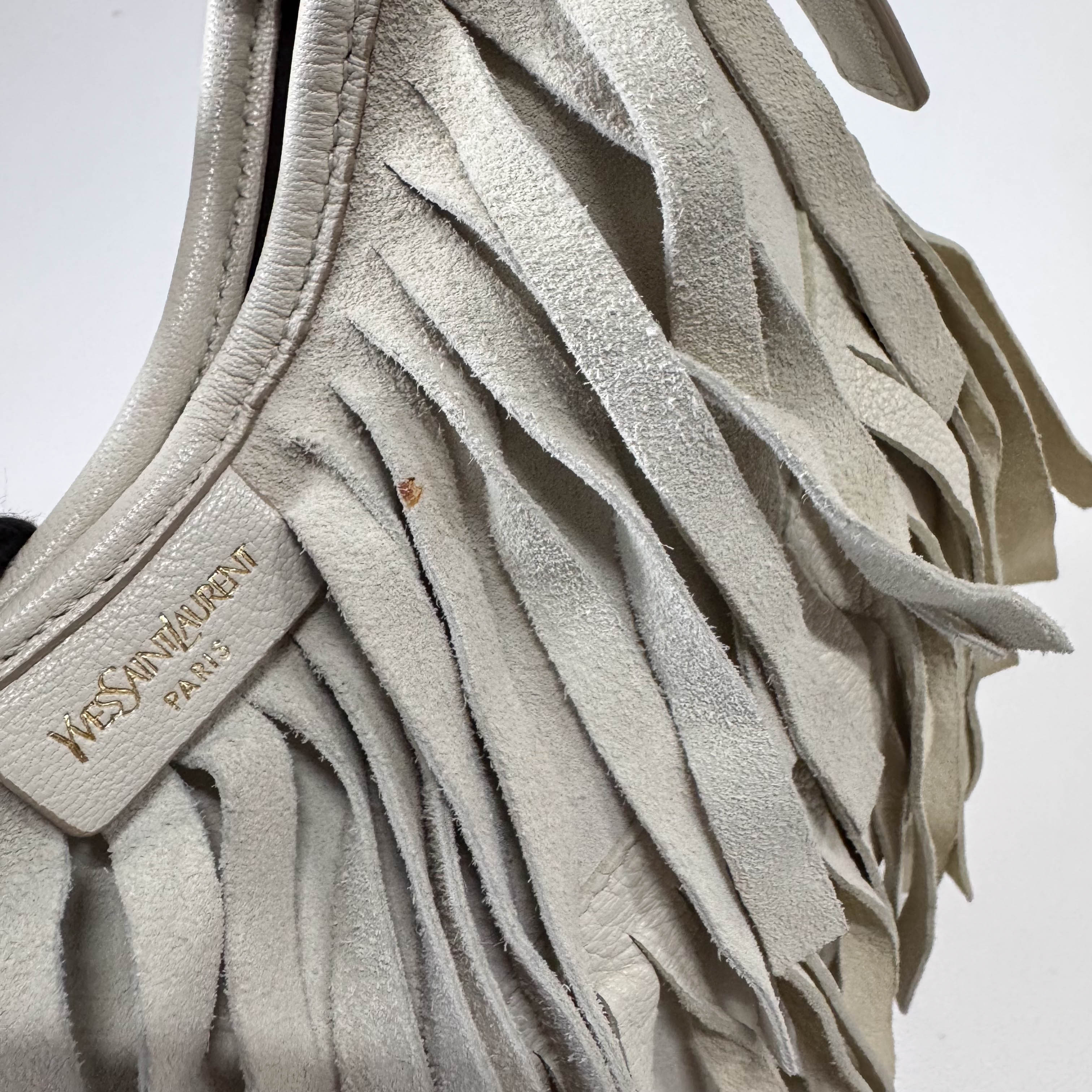 Neutral Leather Shoulder Bag