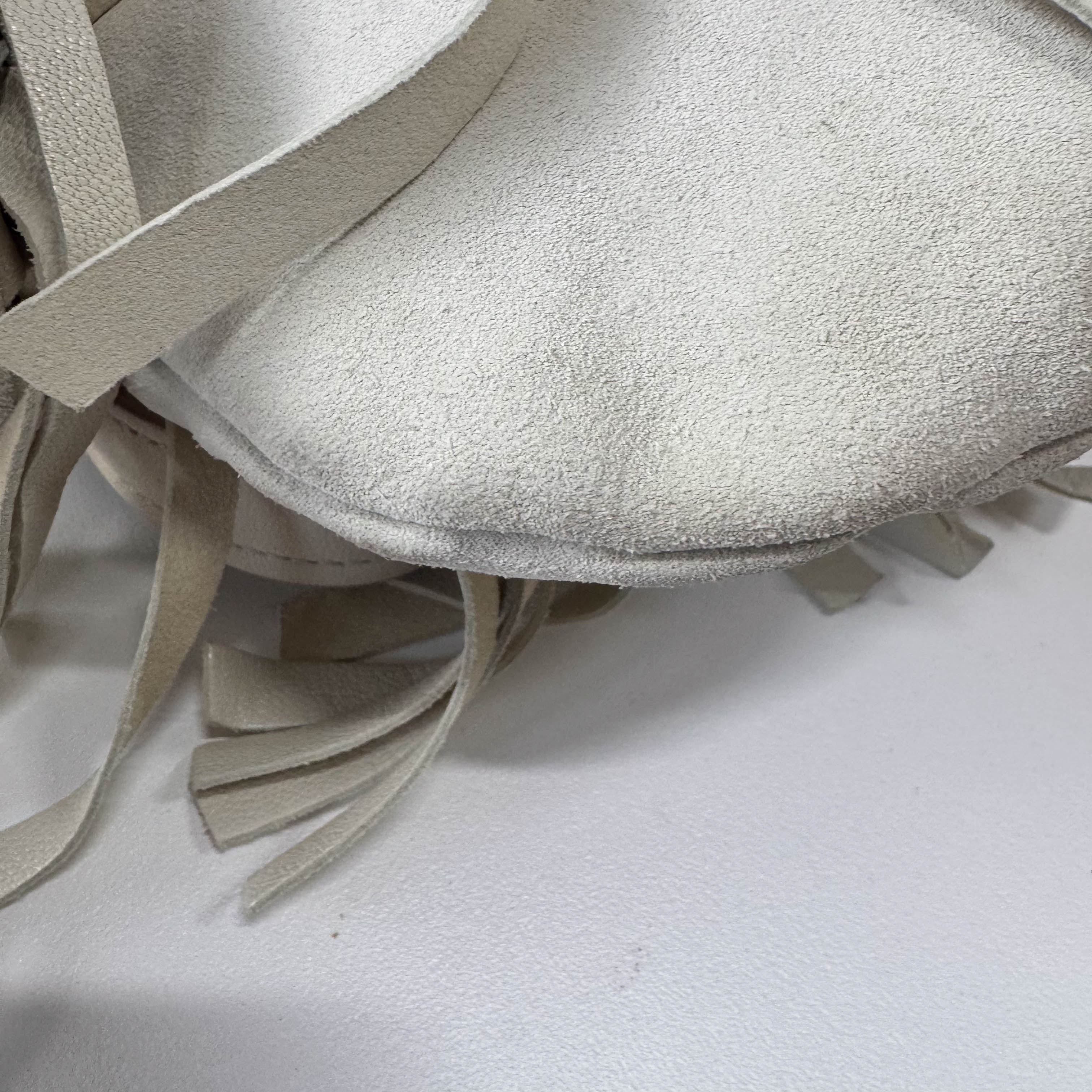 Neutral Leather Shoulder Bag