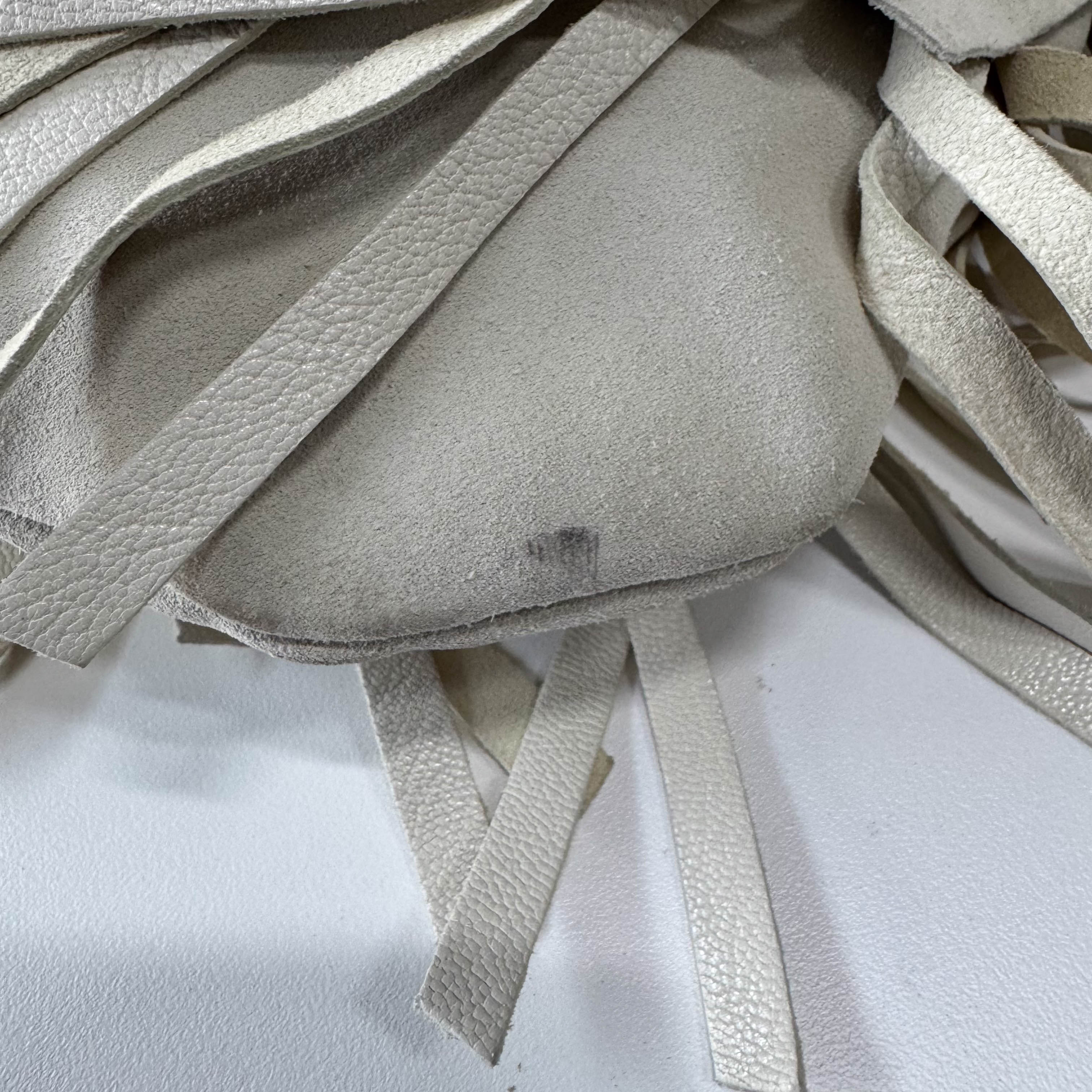 Neutral Leather Shoulder Bag