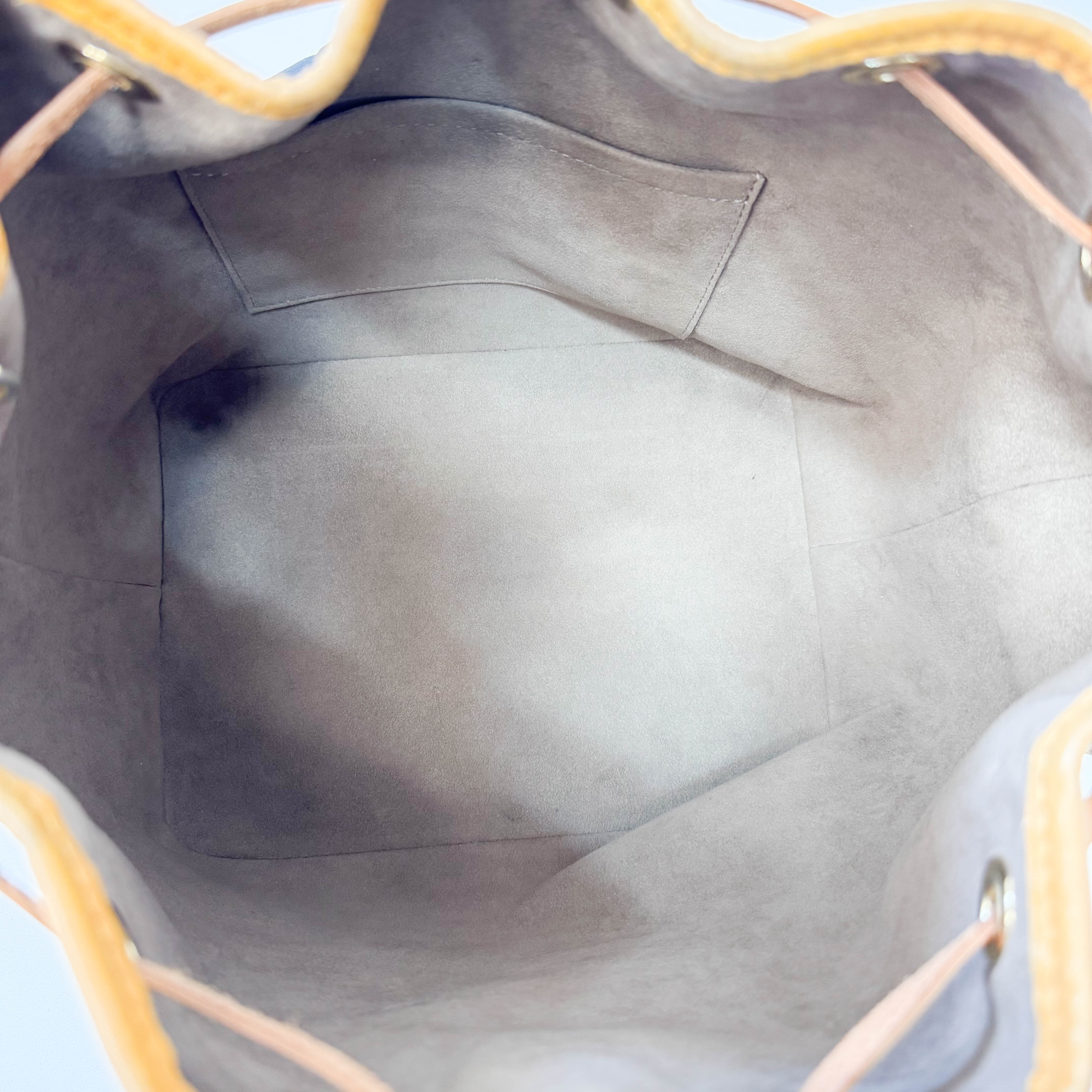 Takashi Murakami Black Monogram Multicolore Canvas Petit Noé