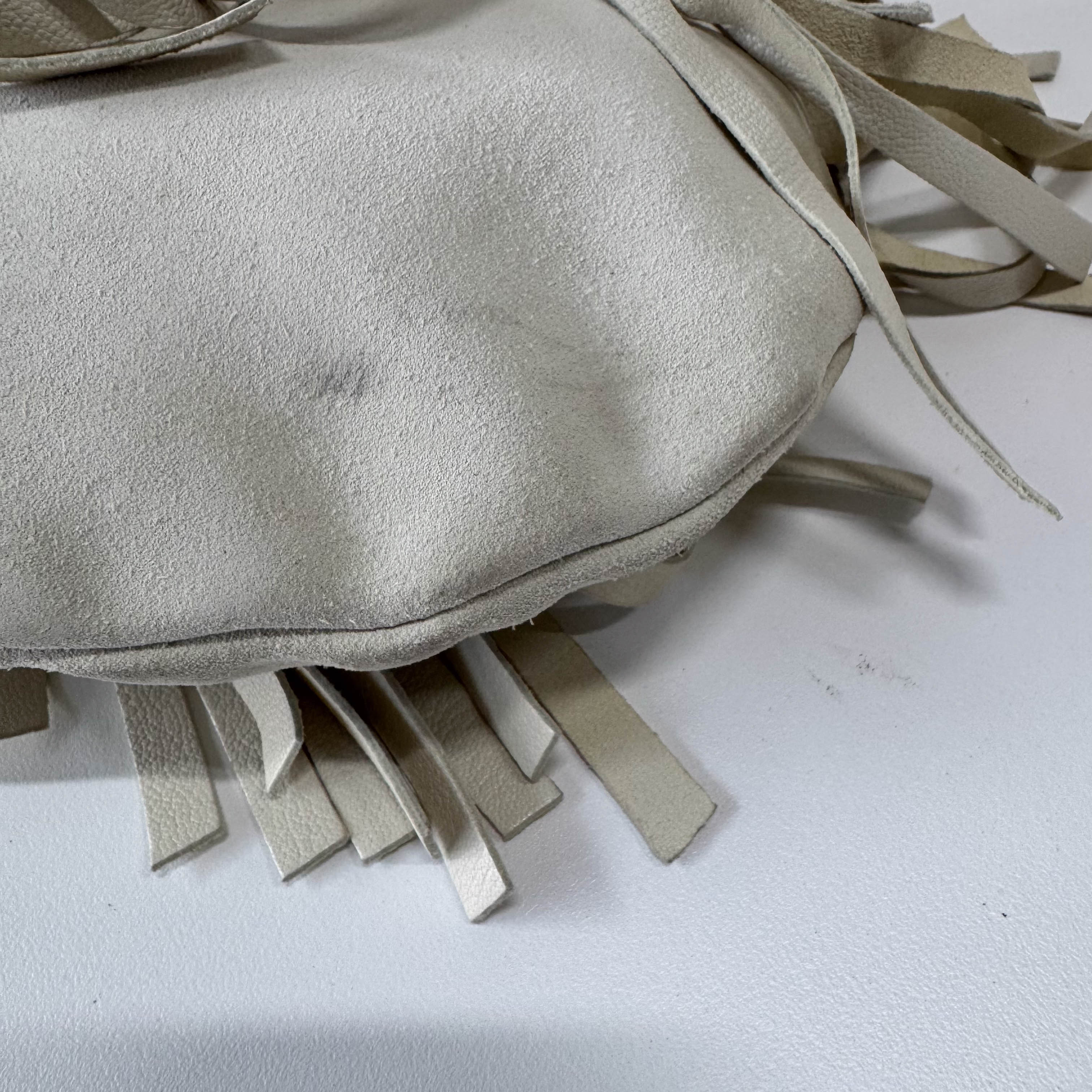 Neutral Leather Shoulder Bag