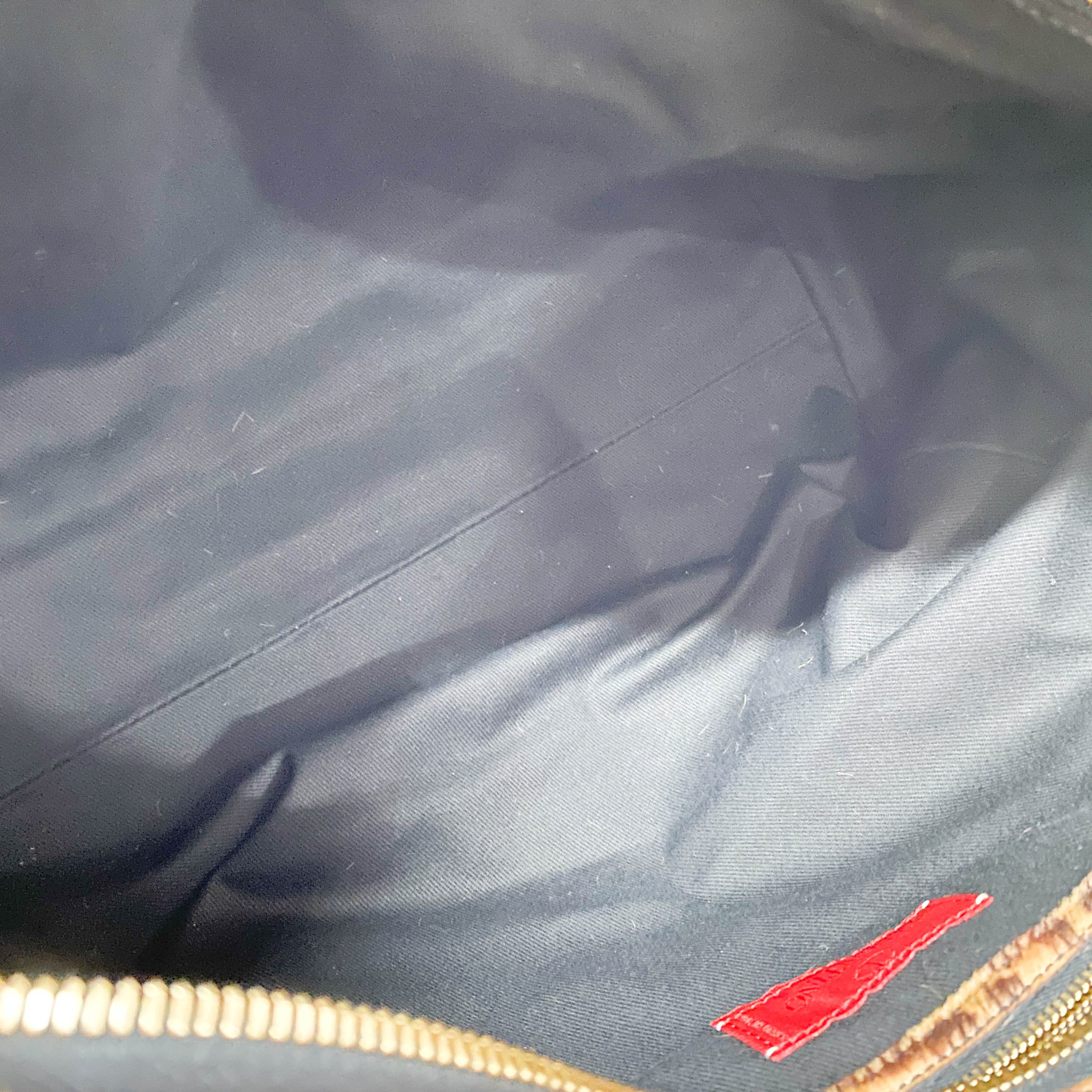 Bow Bag Brown Jaguar Calf Hair Hand Bag