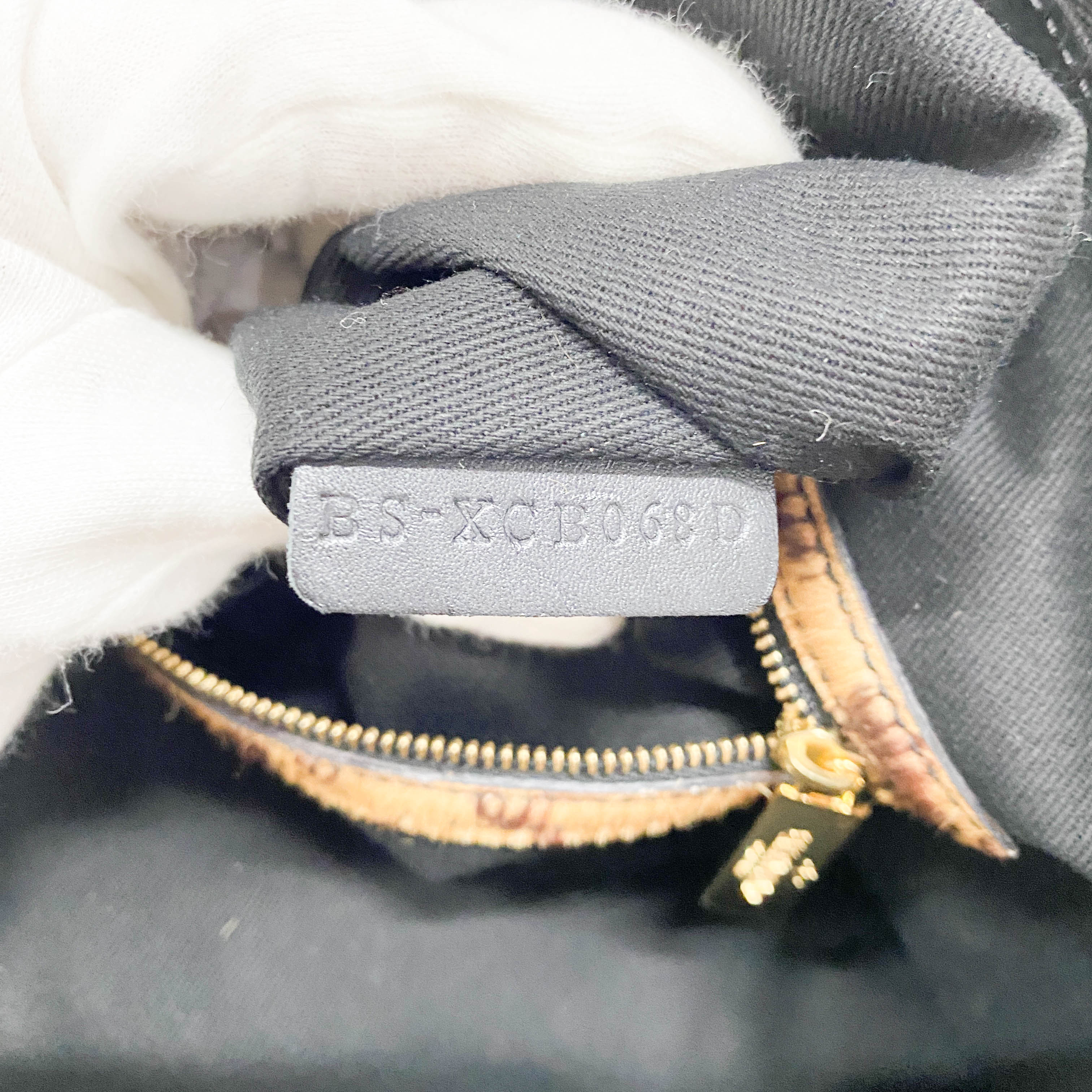 Bow Bag Brown Jaguar Calf Hair Hand Bag