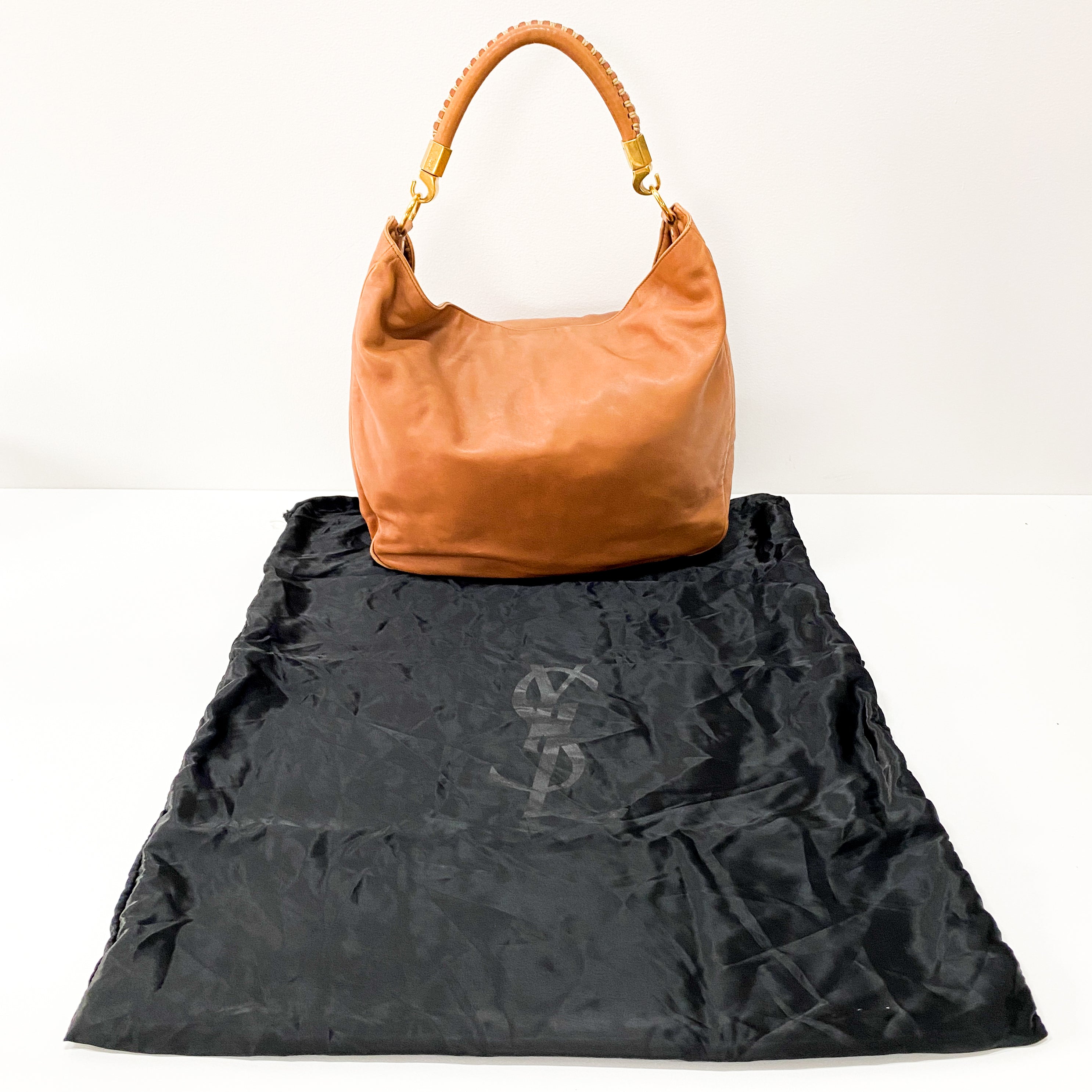 Brown Leather Tote Bag