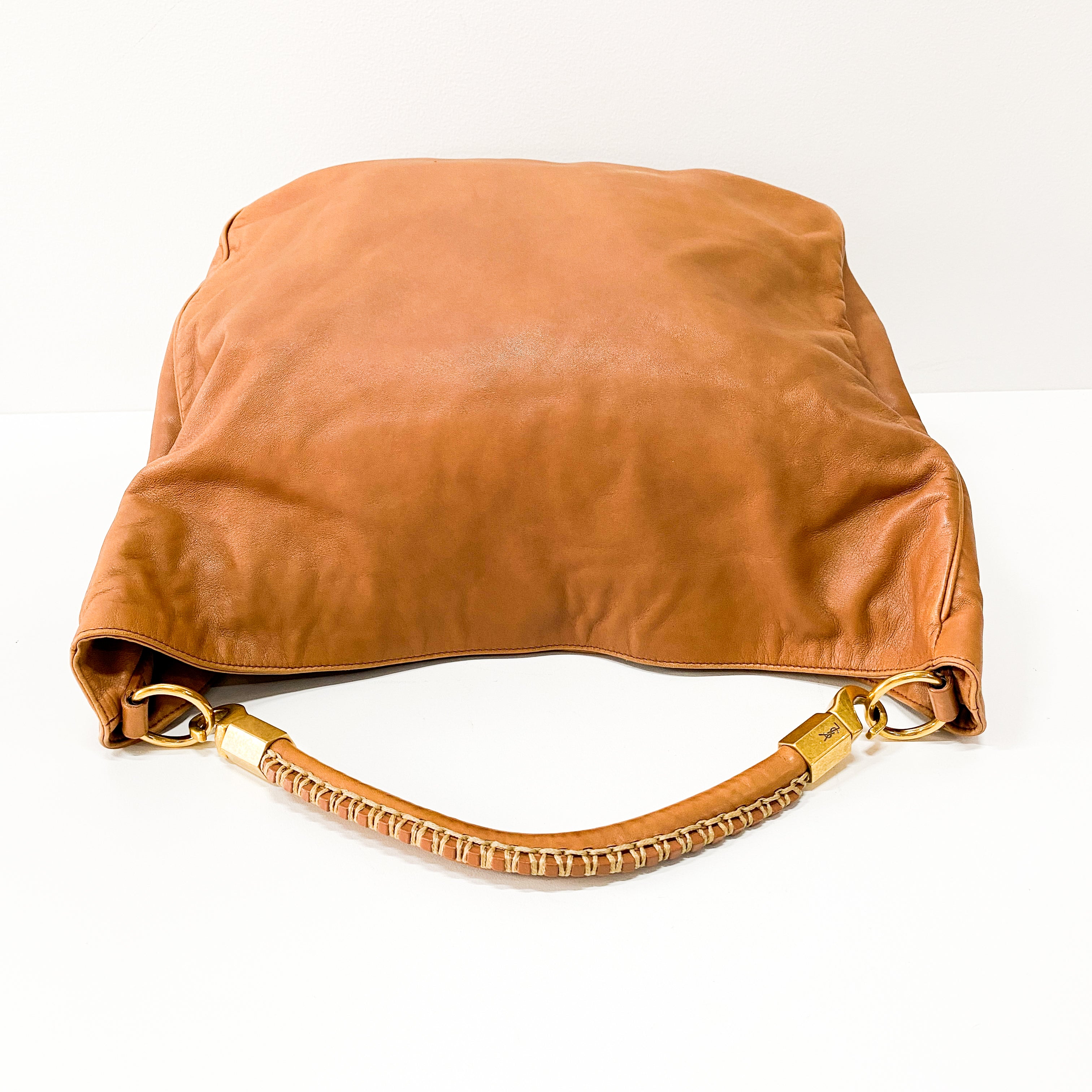 Brown Leather Tote Bag
