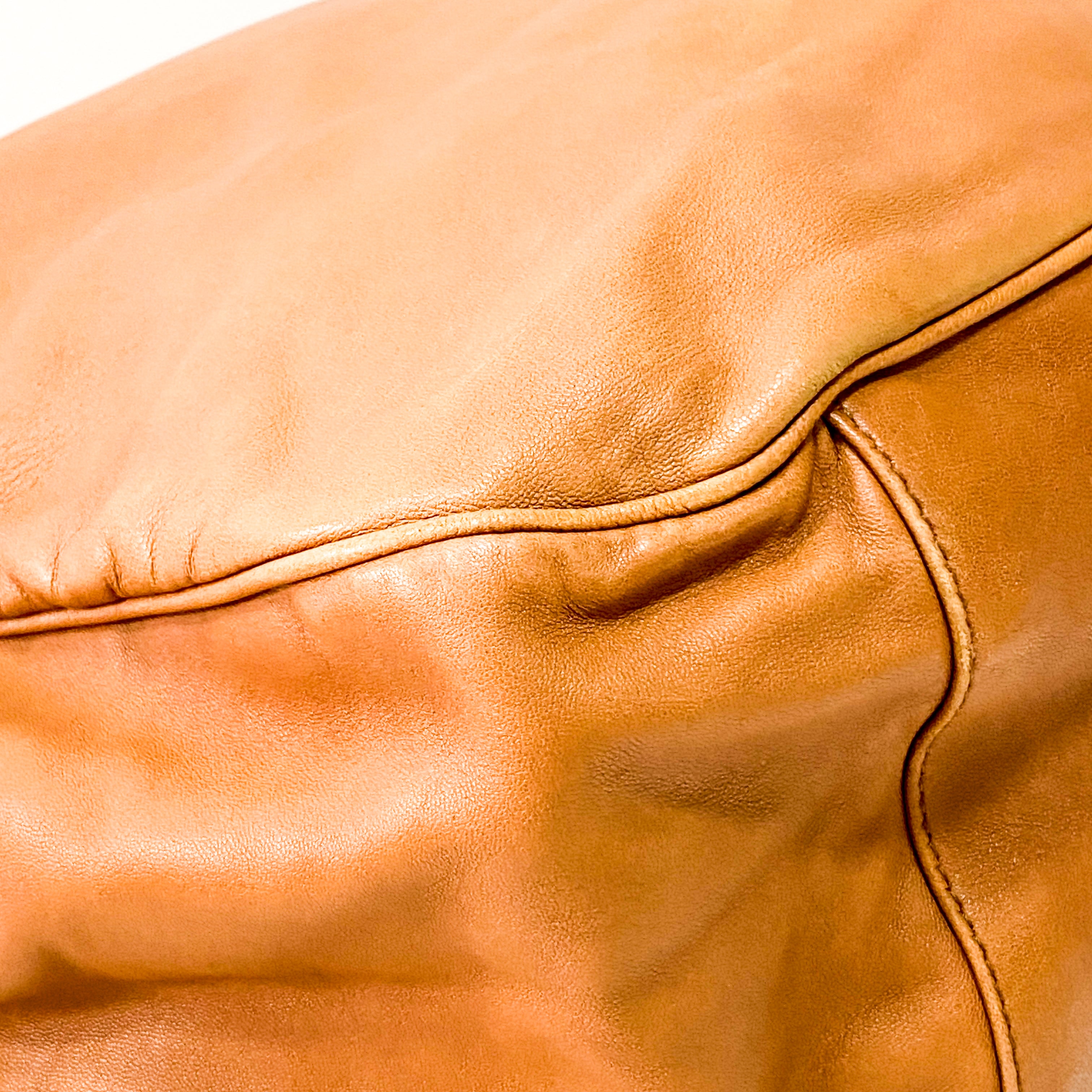 Brown Leather Tote Bag