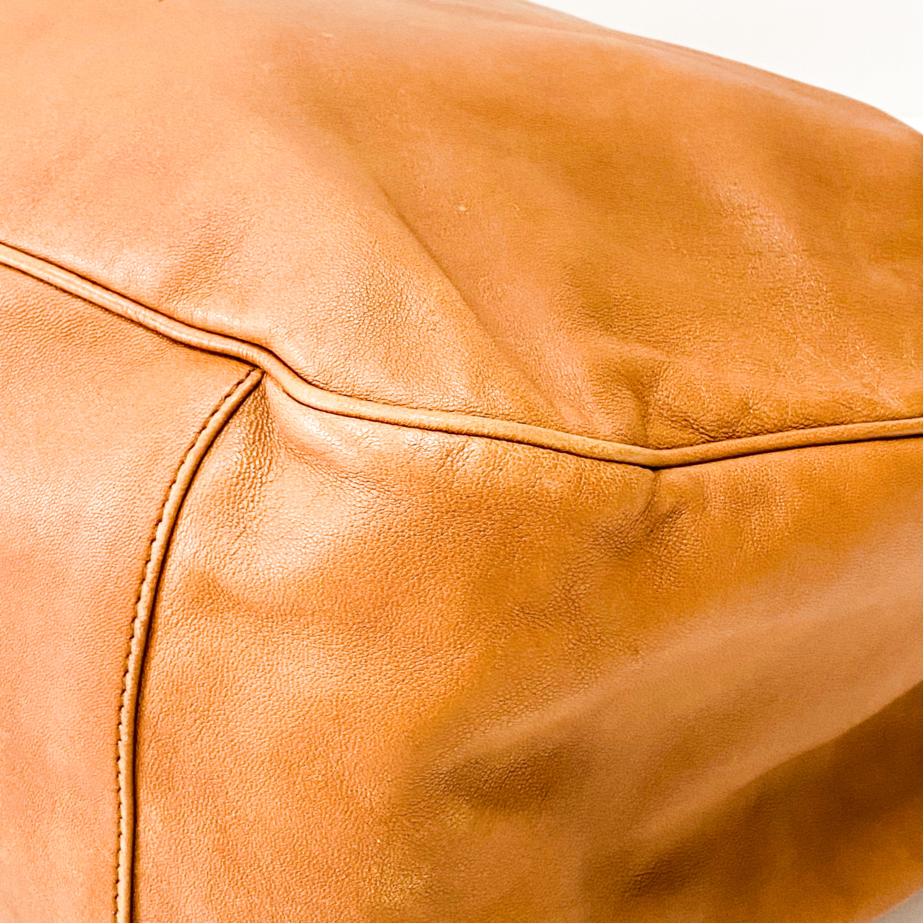 Brown Leather Tote Bag