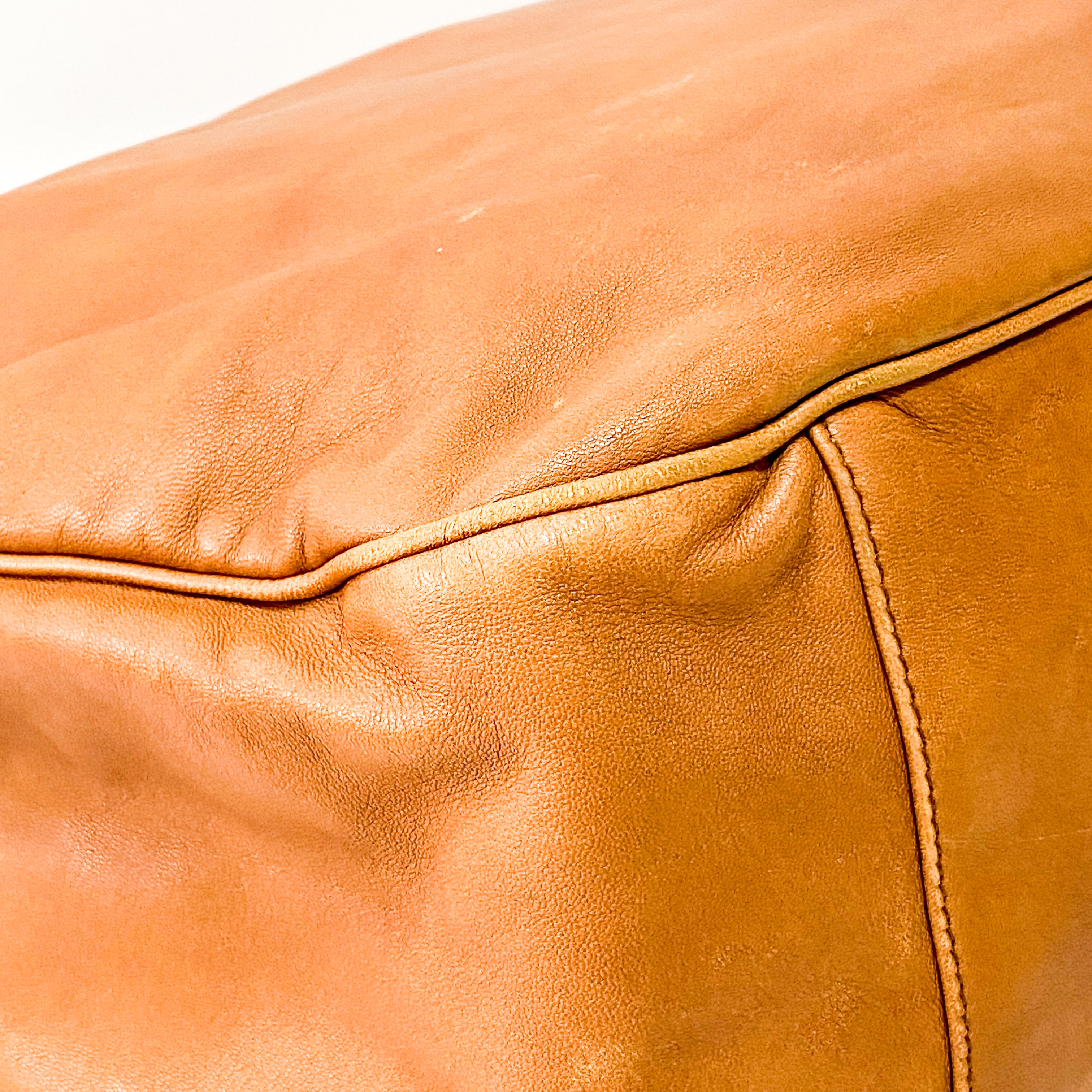 Brown Leather Tote Bag