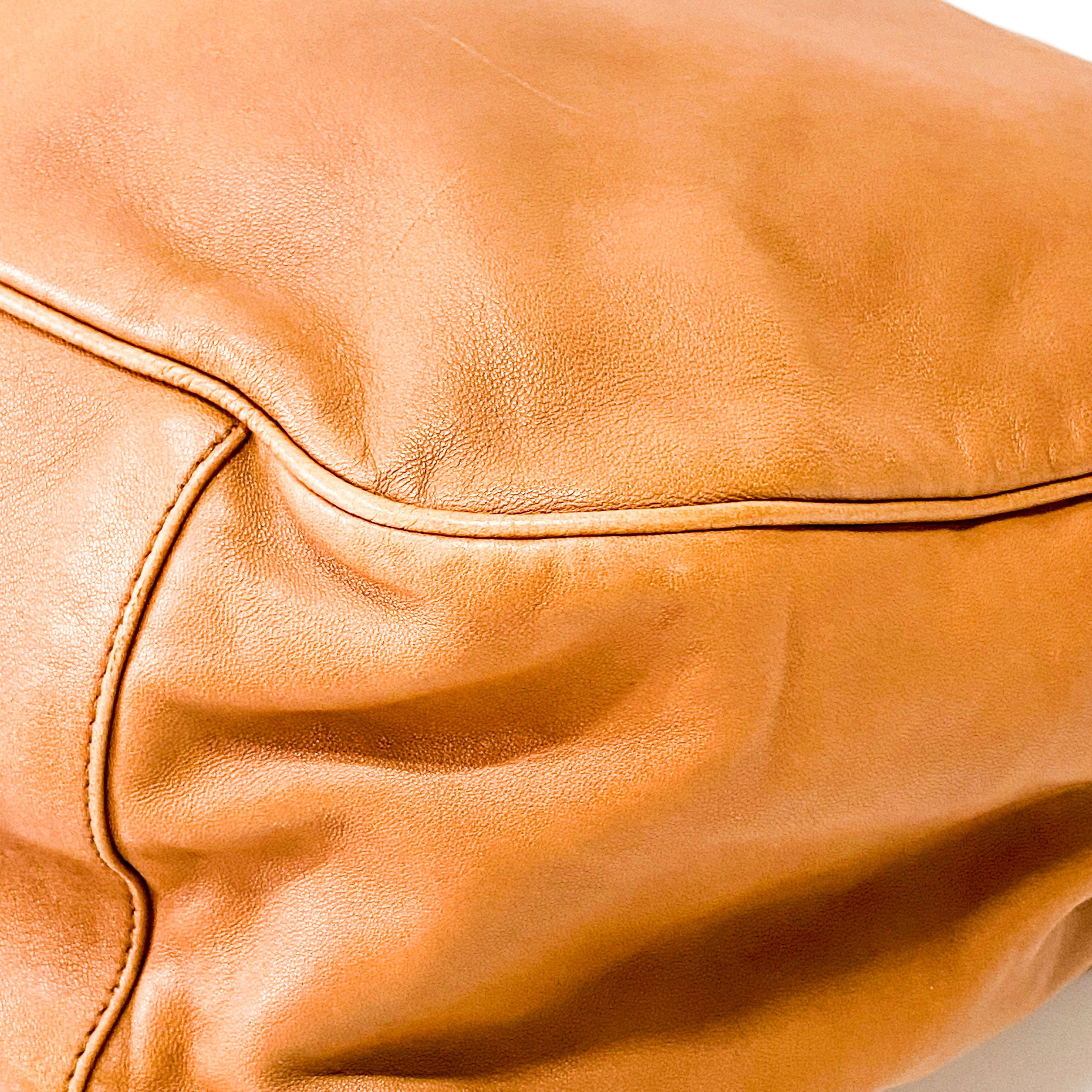 Brown Leather Tote Bag