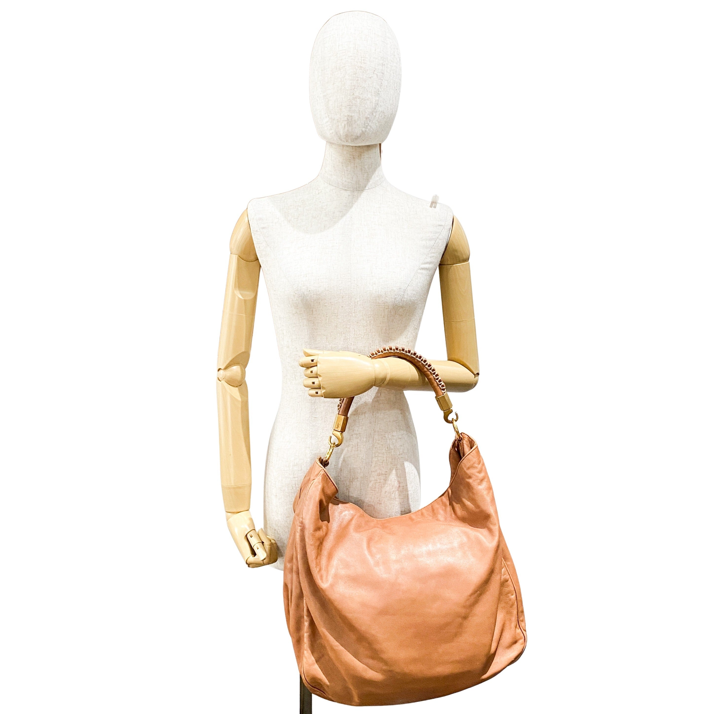 Brown Leather Tote Bag
