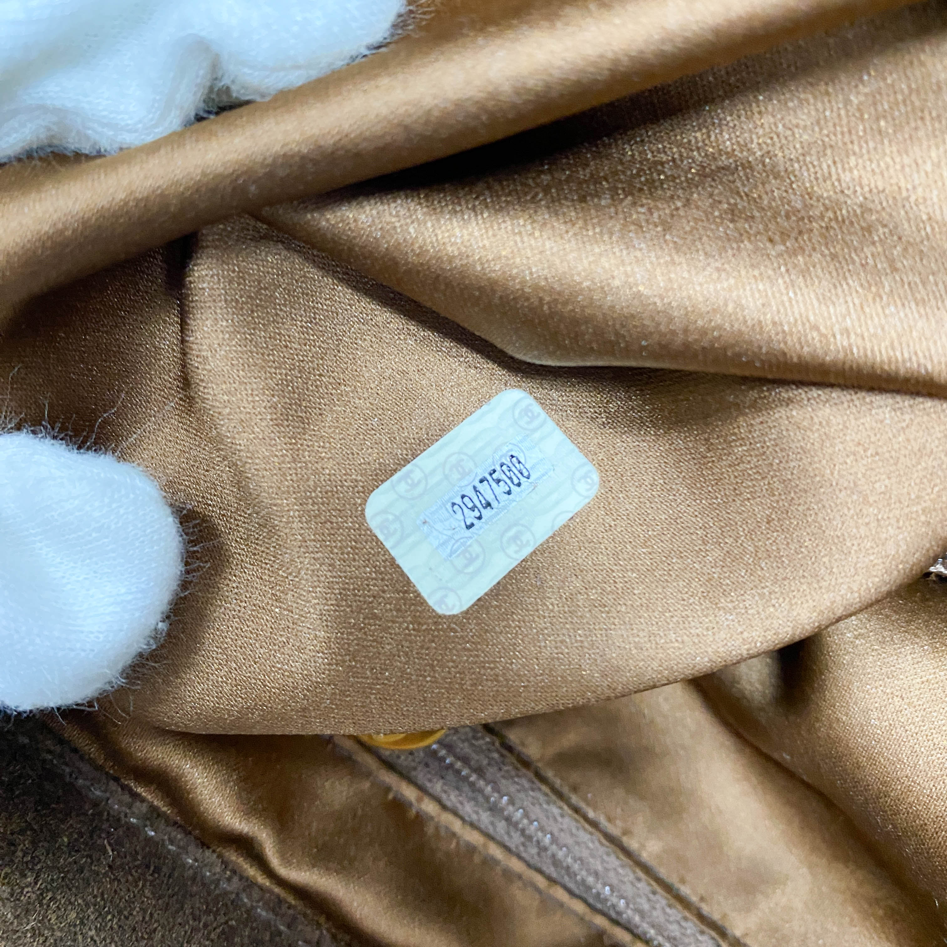 Brown Suede Shoulder Bag