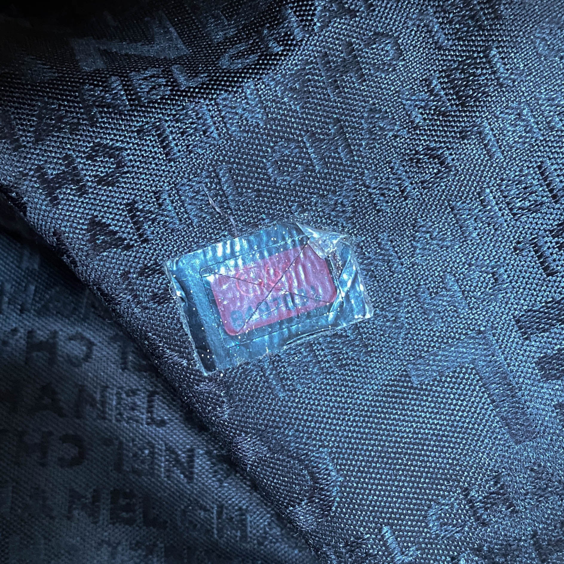 Brown Embossed Leather Hoho Shoulder Bag