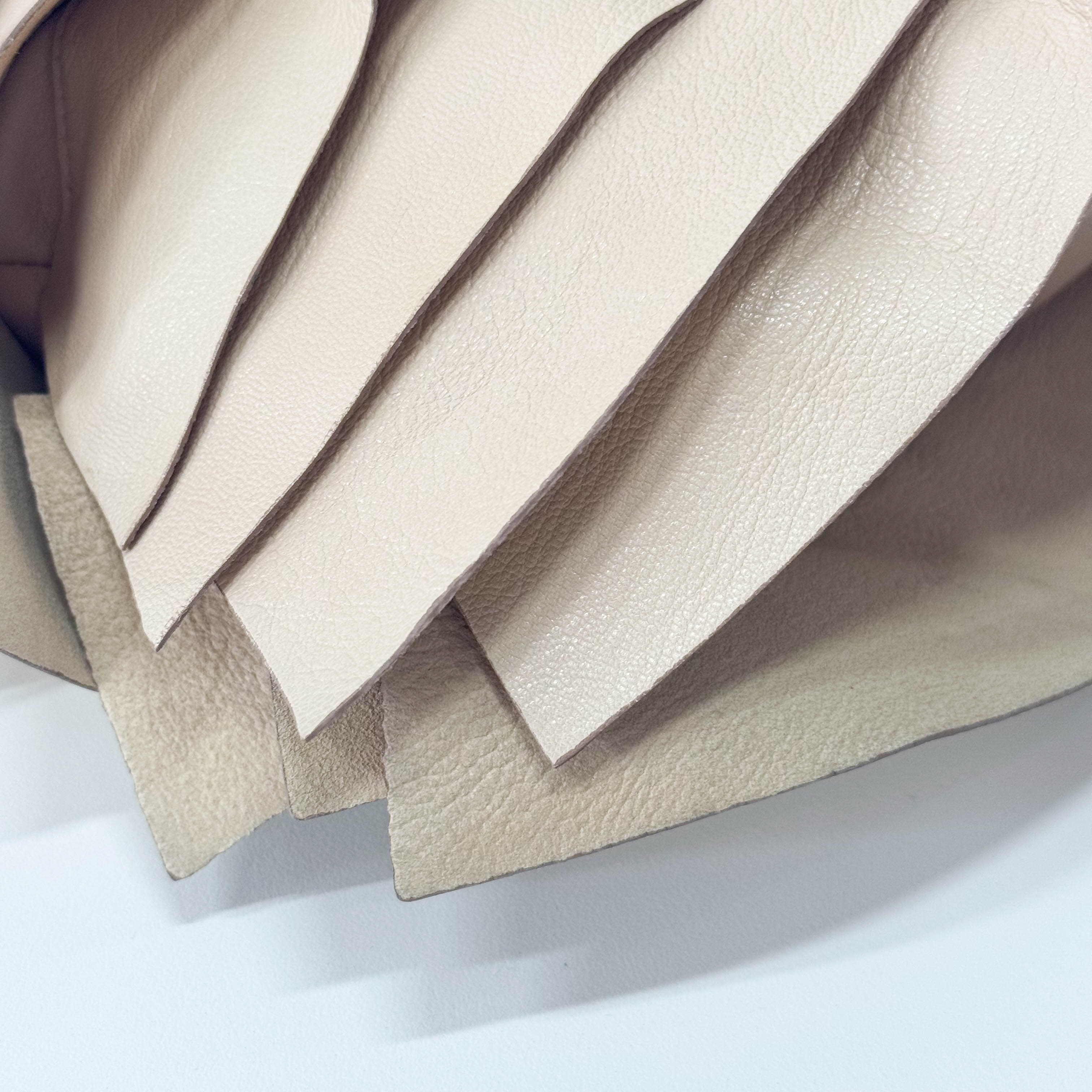 Mombasa Saint-Tropez Beige Leather Hand Bag