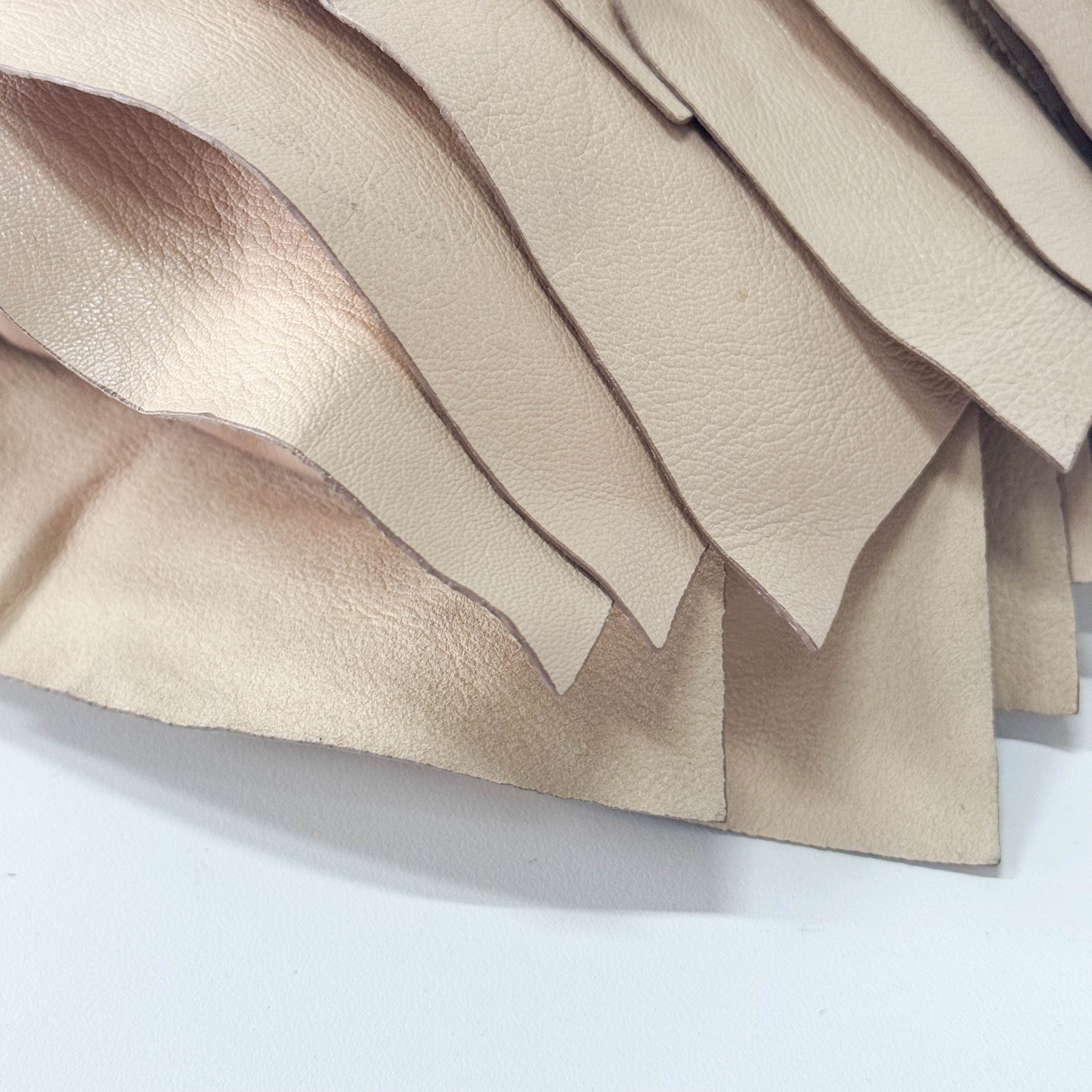 Mombasa Saint-Tropez Beige Leather Hand Bag