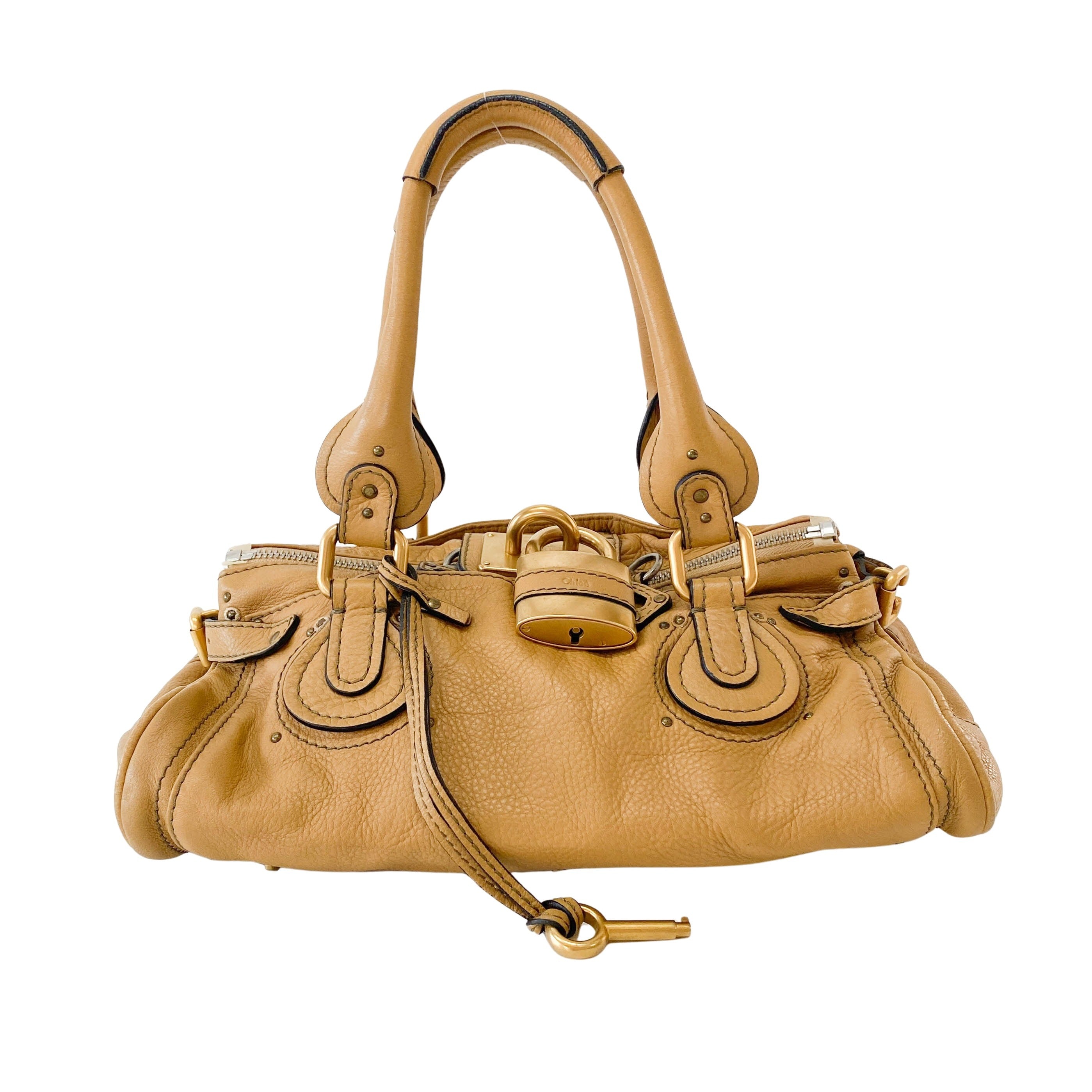 Paddington Brown Leather Shoulder Bag