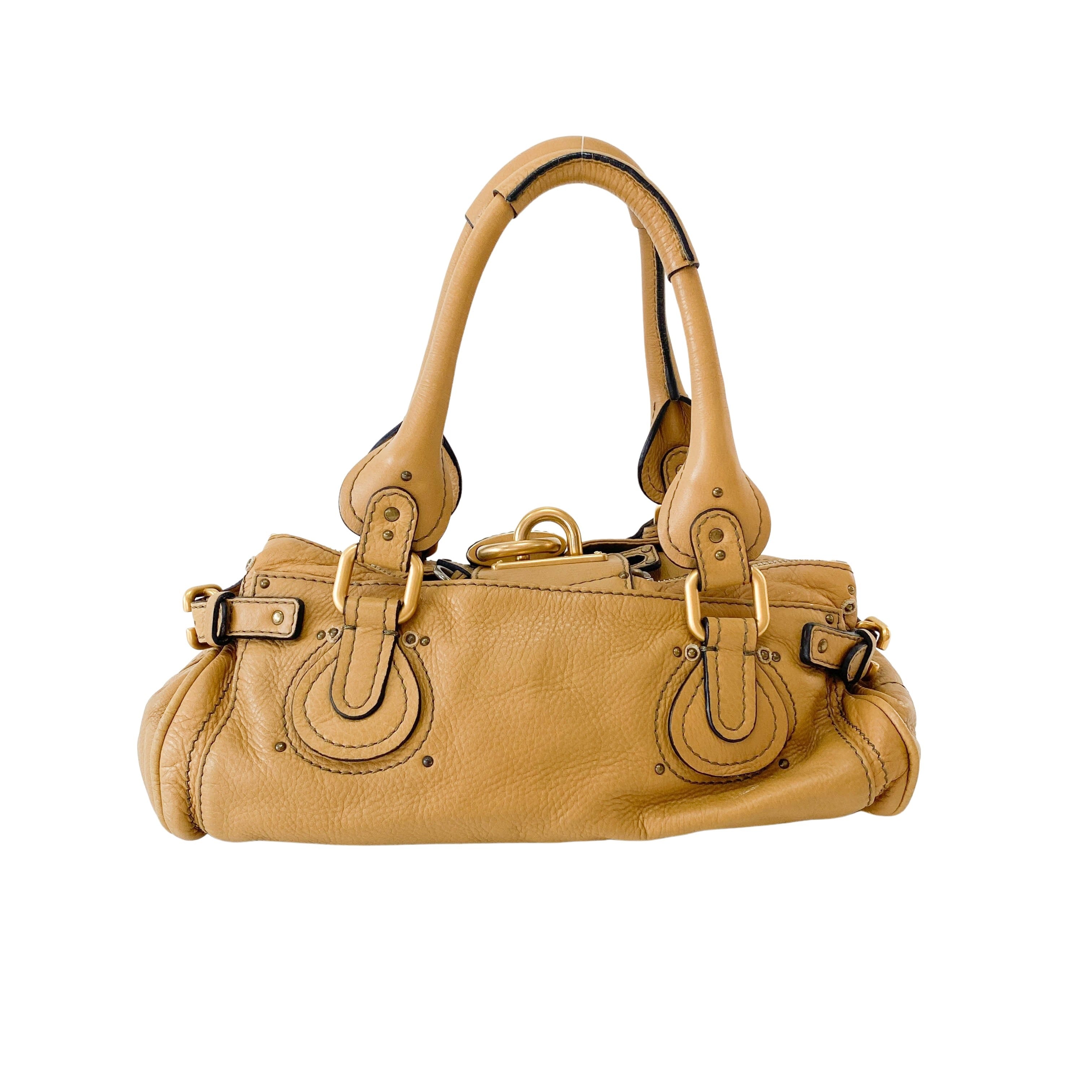 Paddington Brown Leather Shoulder Bag