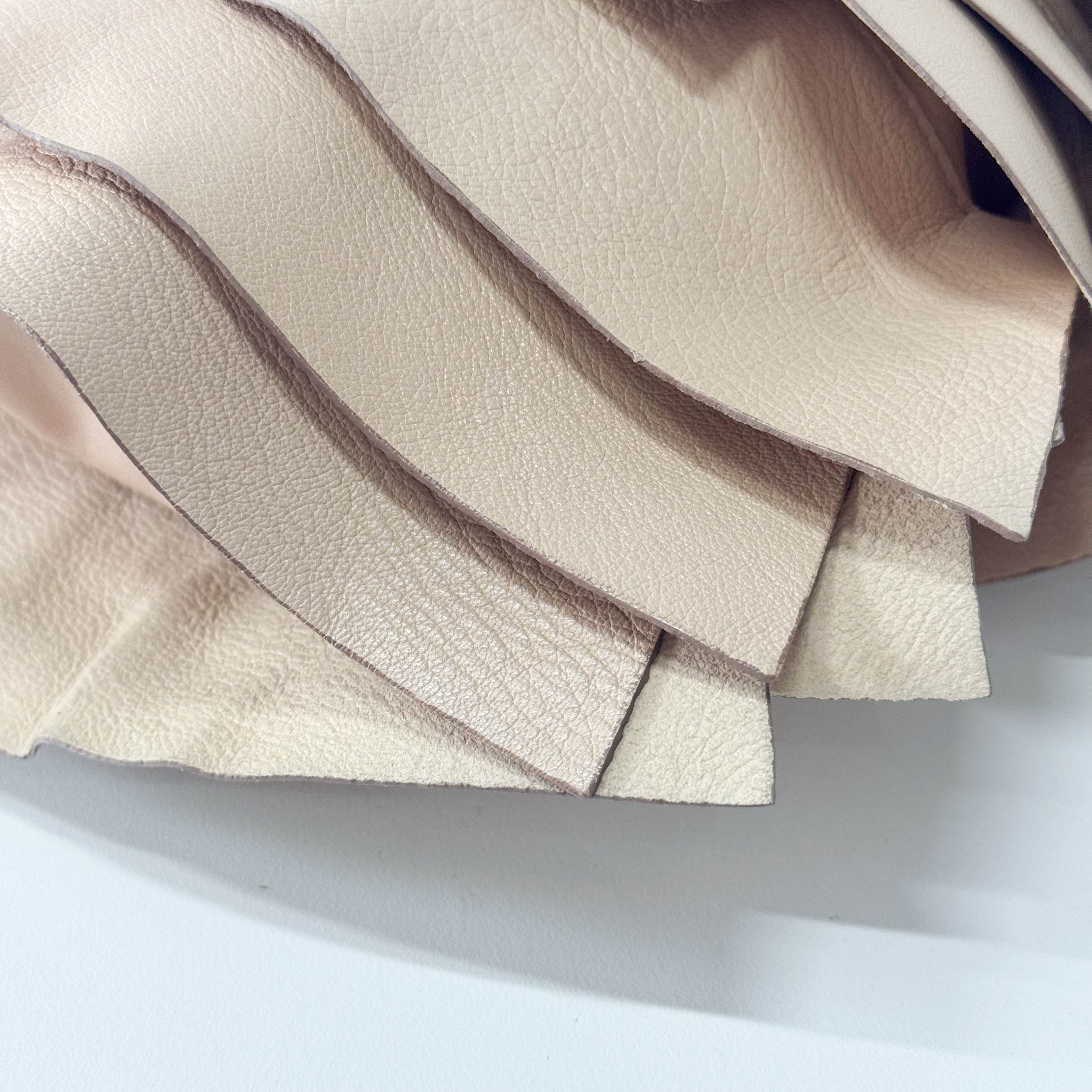 Mombasa Saint-Tropez Beige Leather Hand Bag