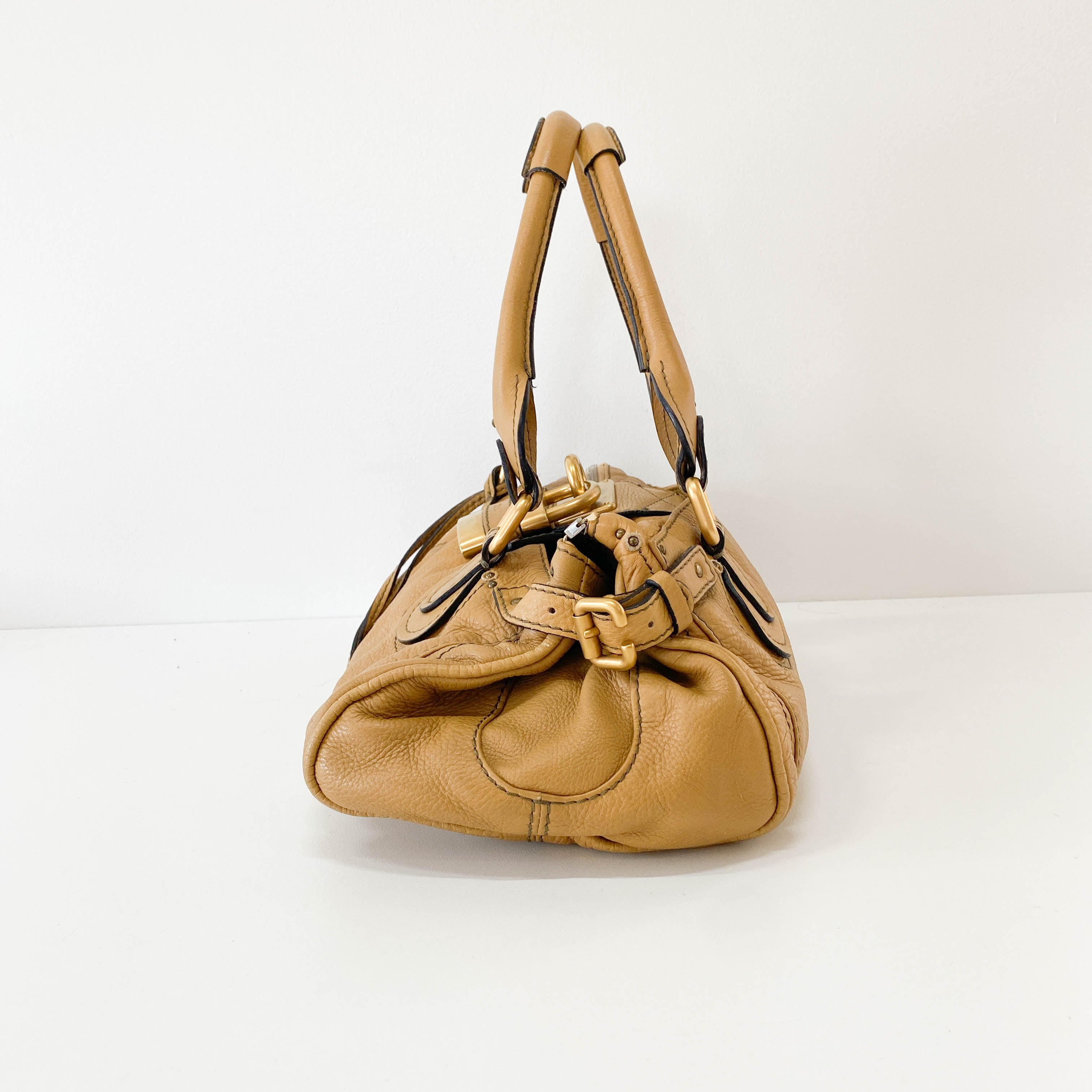 Paddington Brown Leather Shoulder Bag