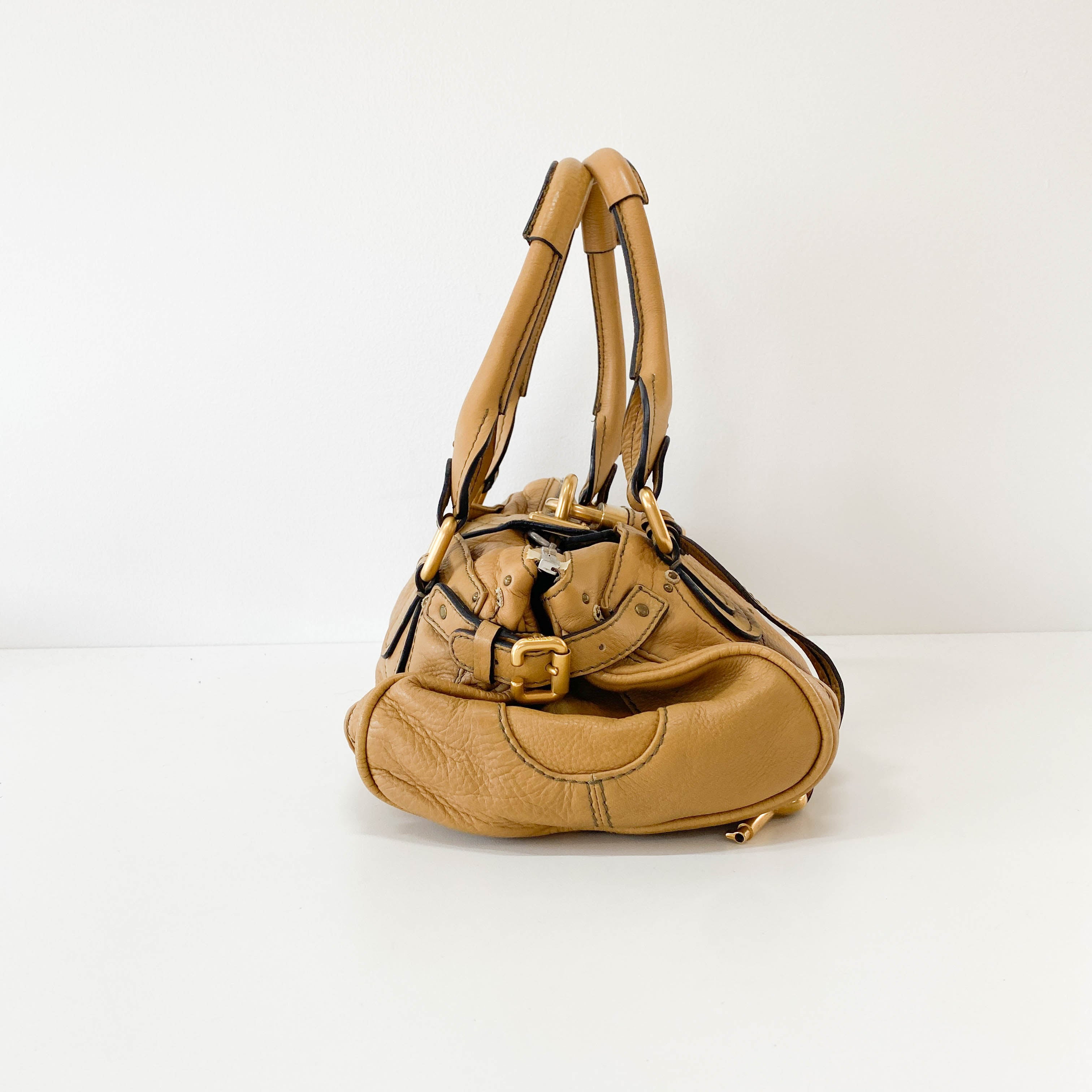 Paddington Brown Leather Shoulder Bag