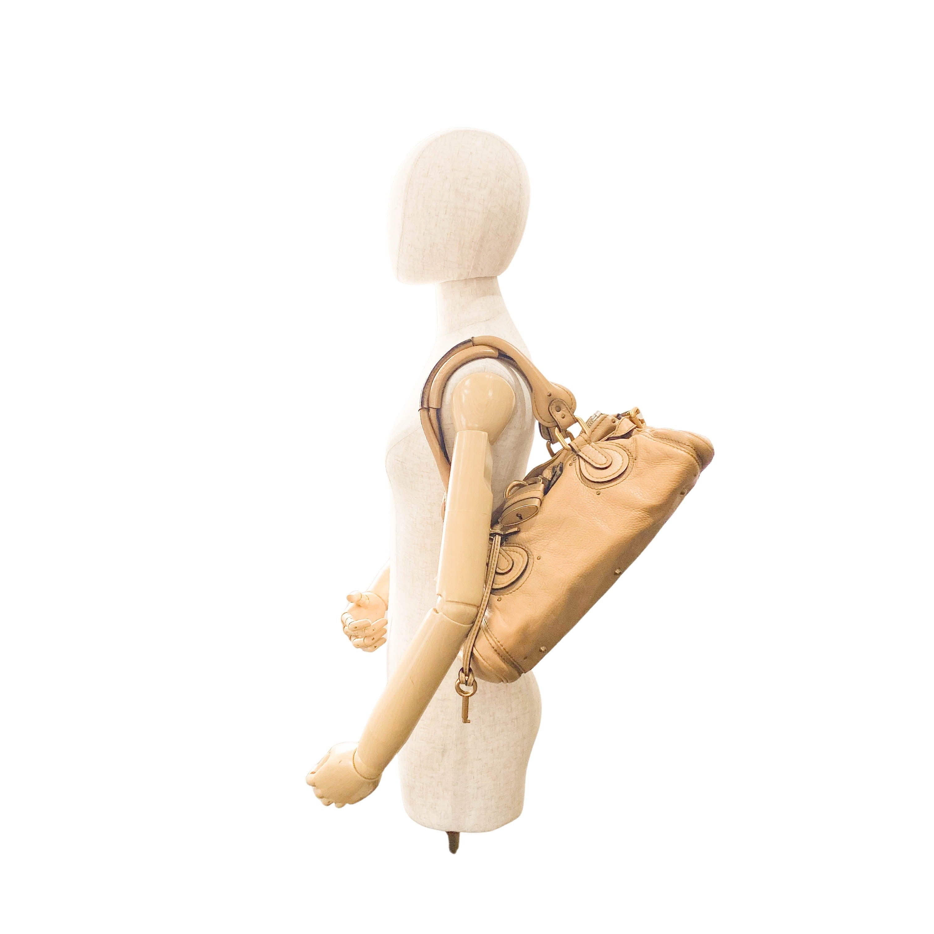 Paddington Brown Leather Shoulder Bag