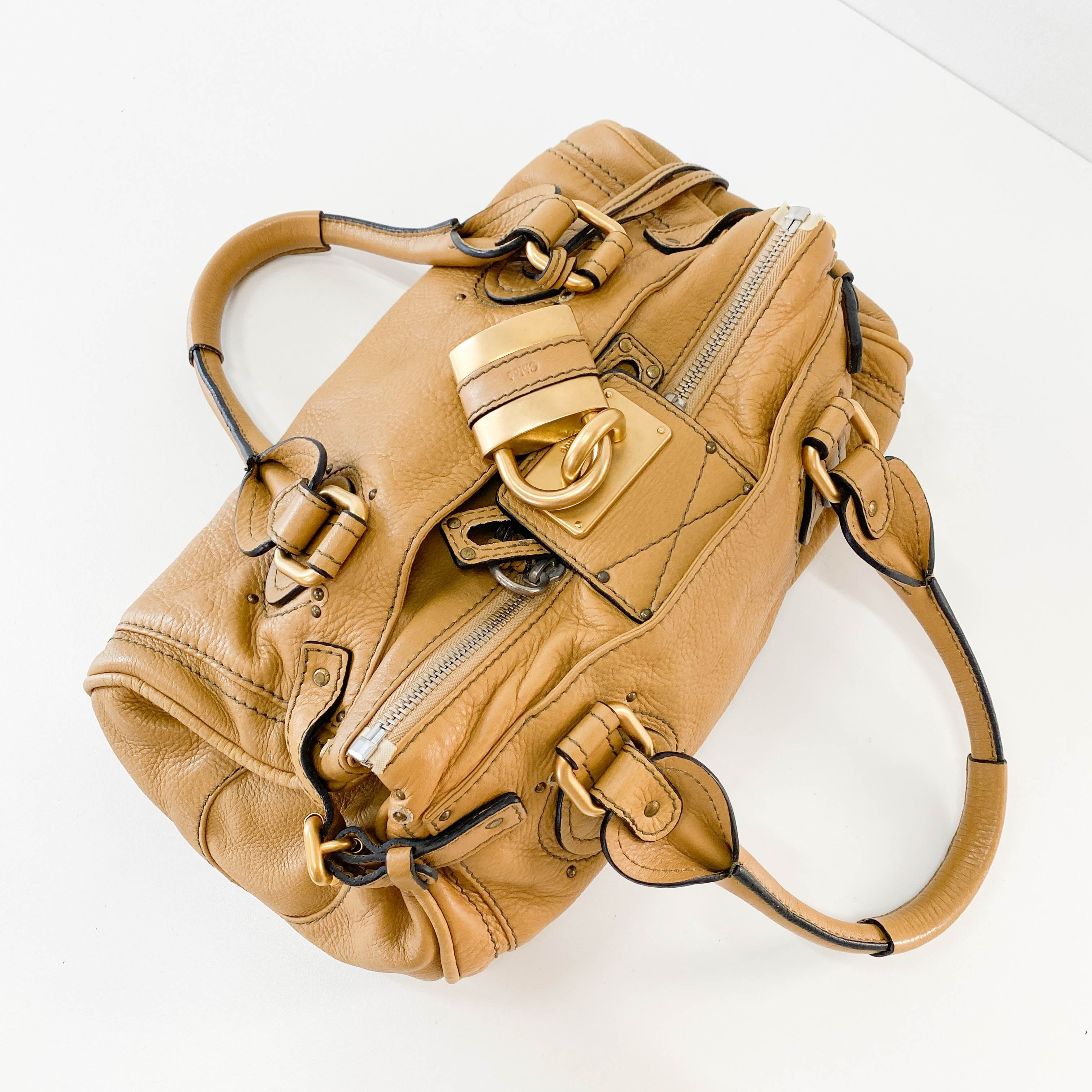 Paddington Brown Leather Shoulder Bag