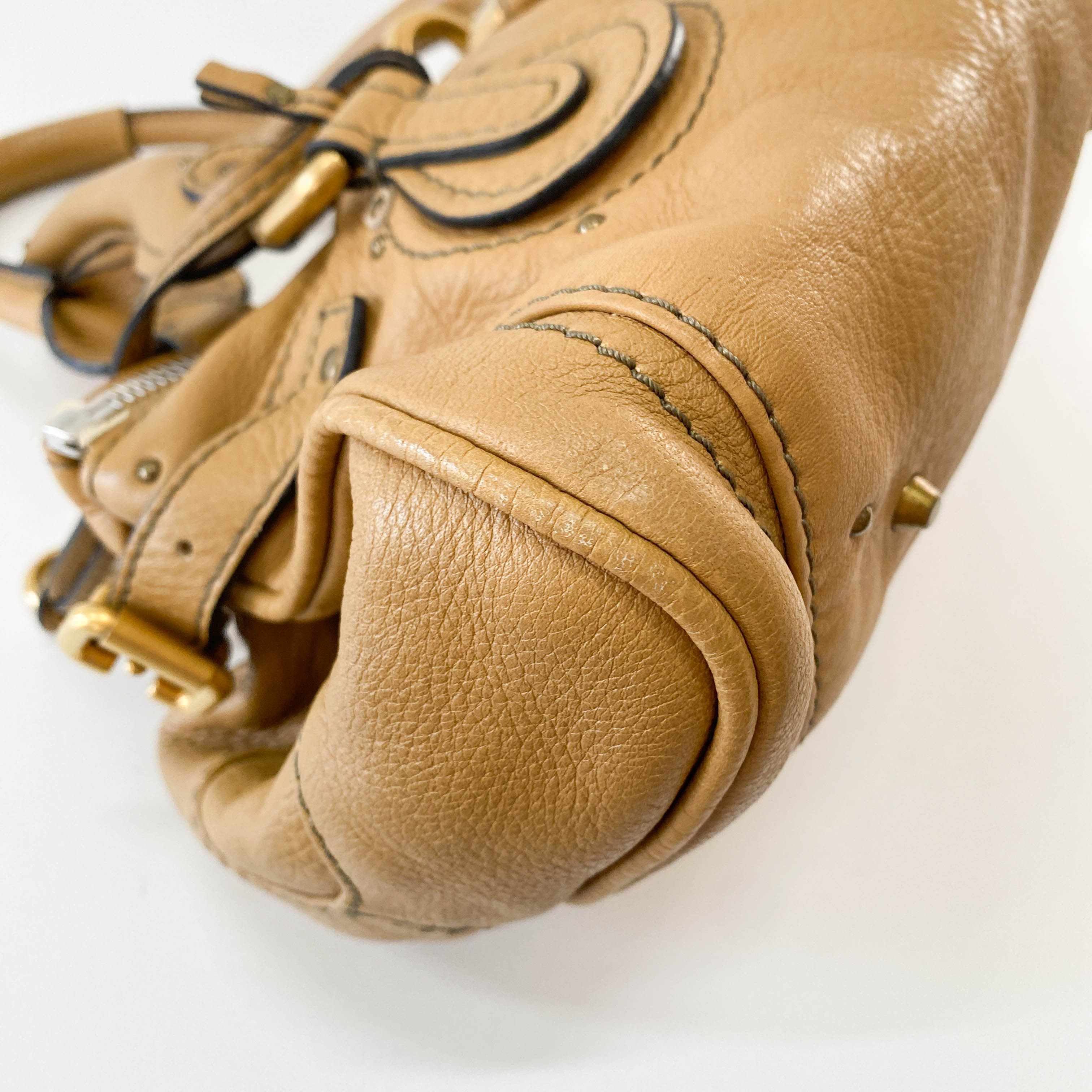 Paddington Brown Leather Shoulder Bag