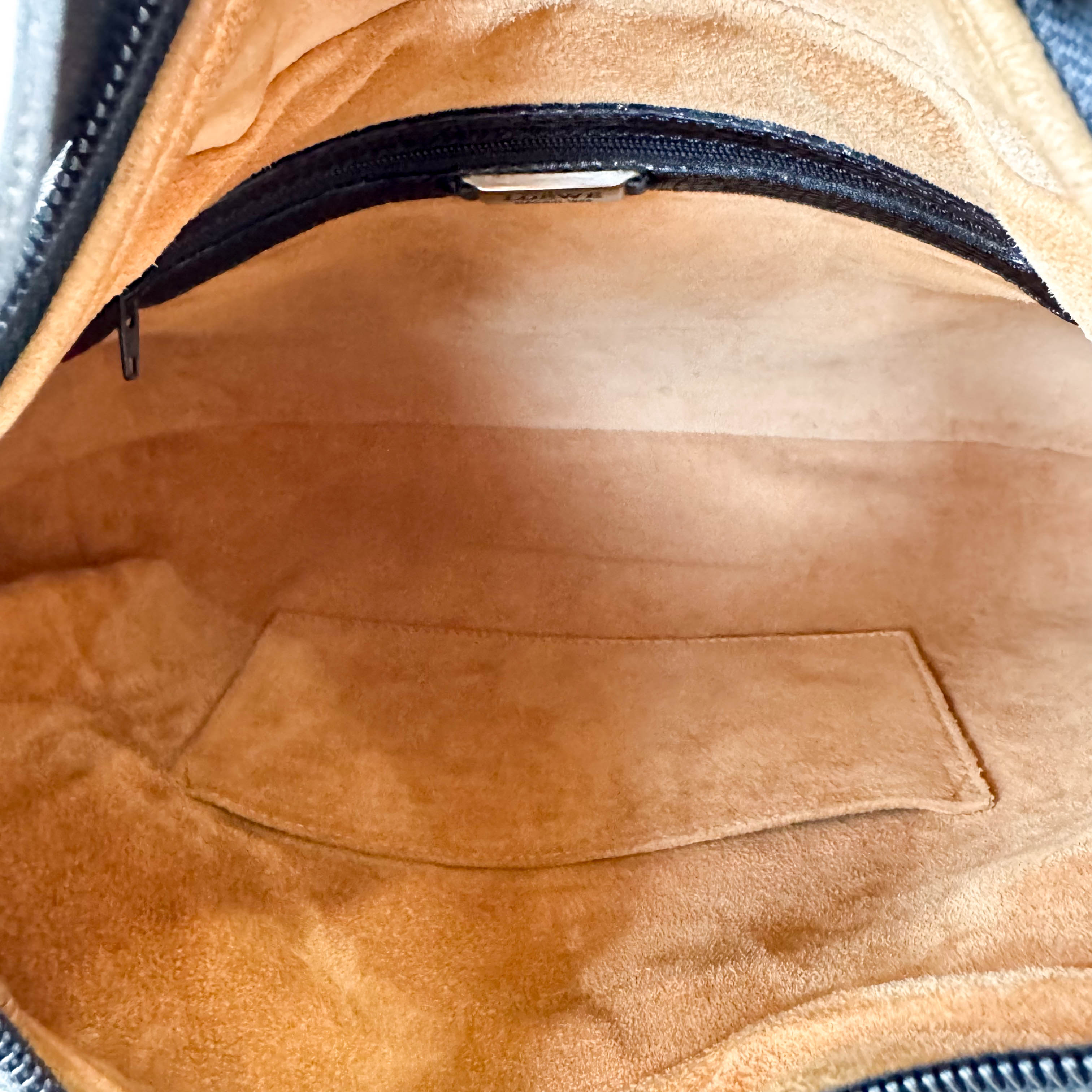 Hobo Leather Black Shoulder Bag