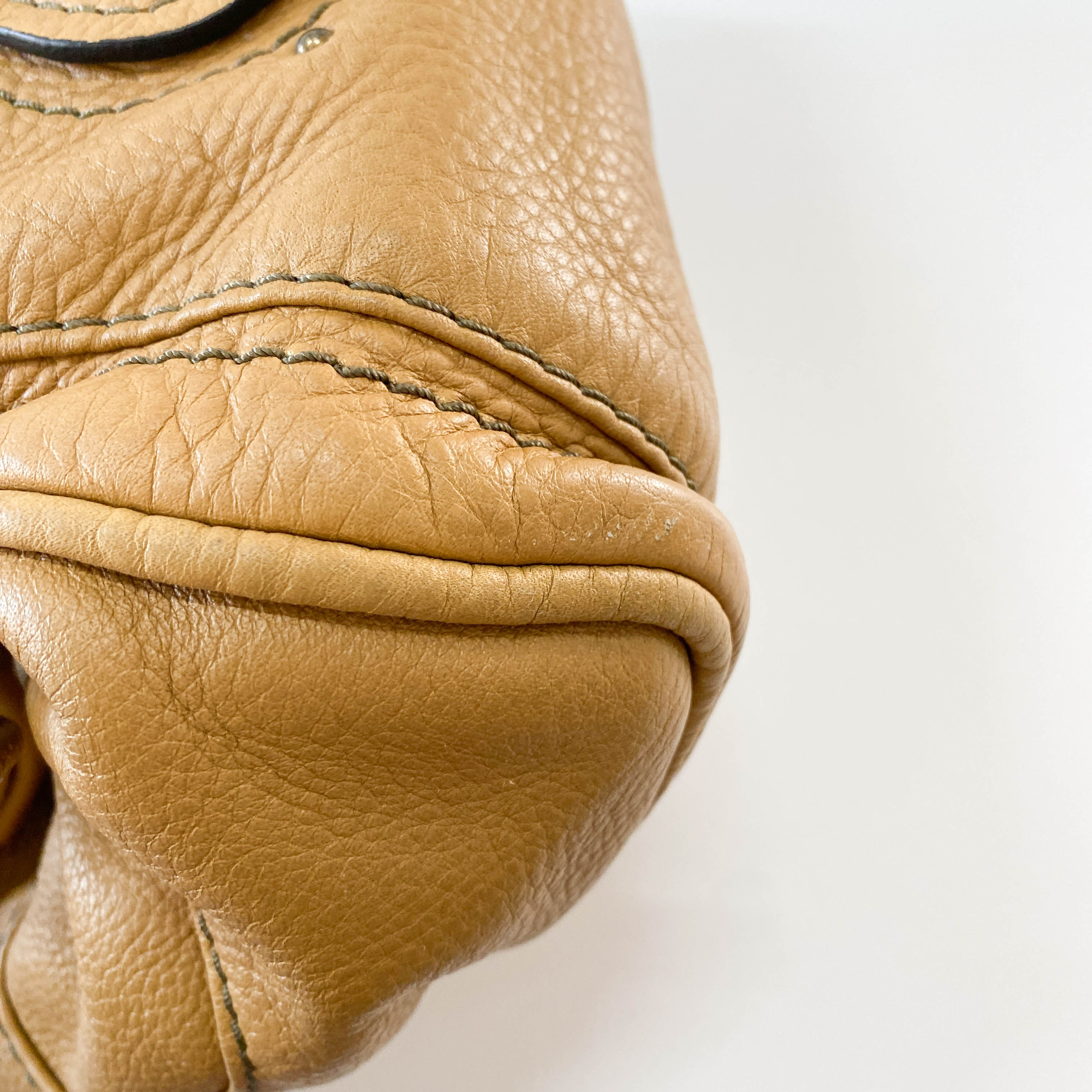 Paddington Brown Leather Shoulder Bag