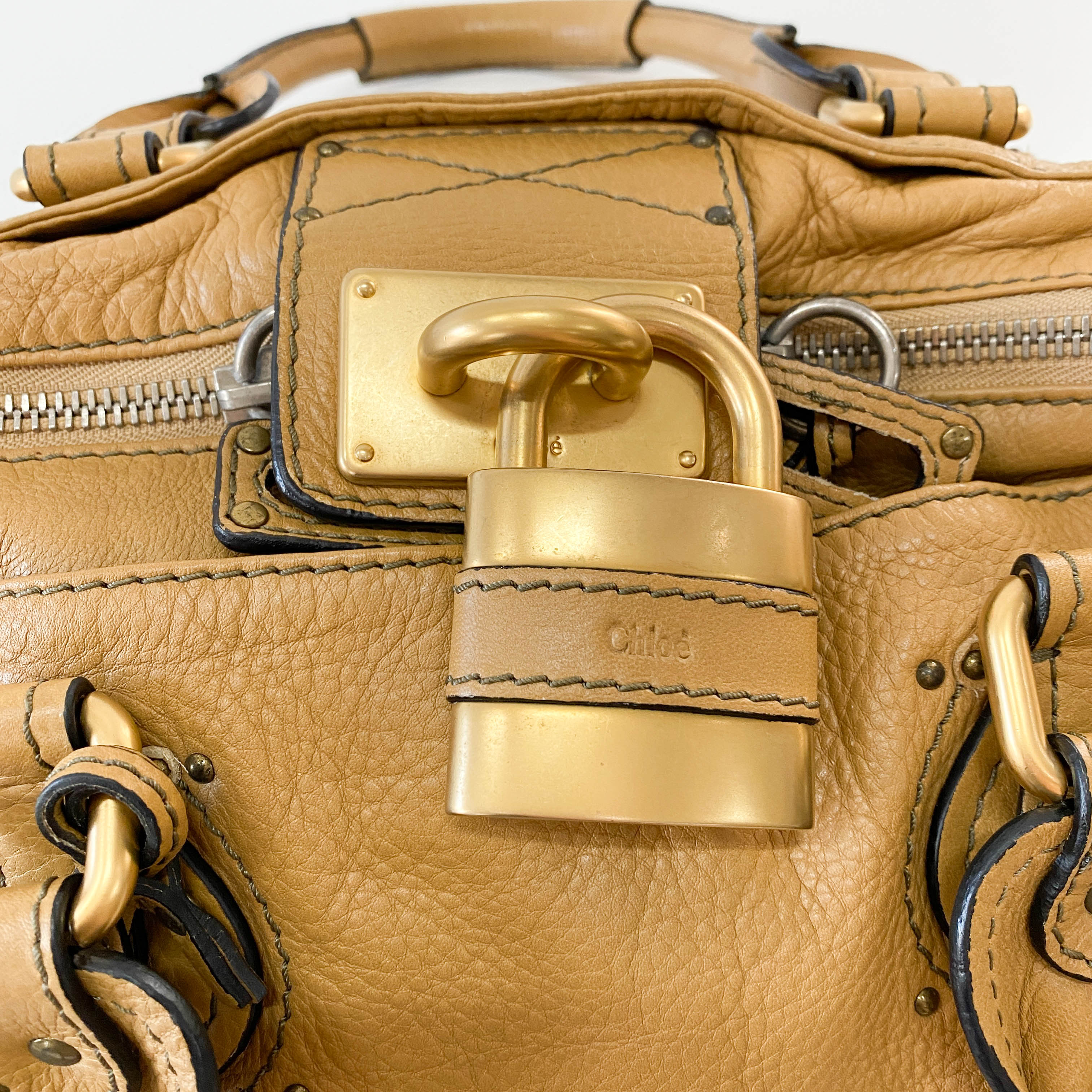 Paddington Brown Leather Shoulder Bag