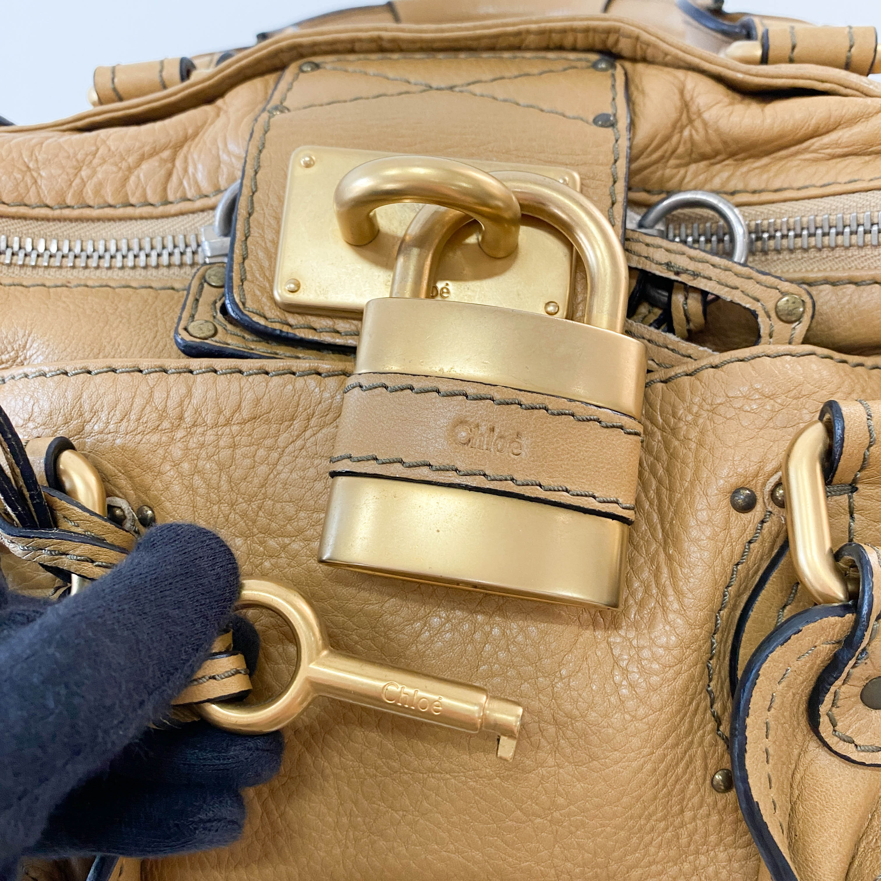 Paddington Brown Leather Shoulder Bag