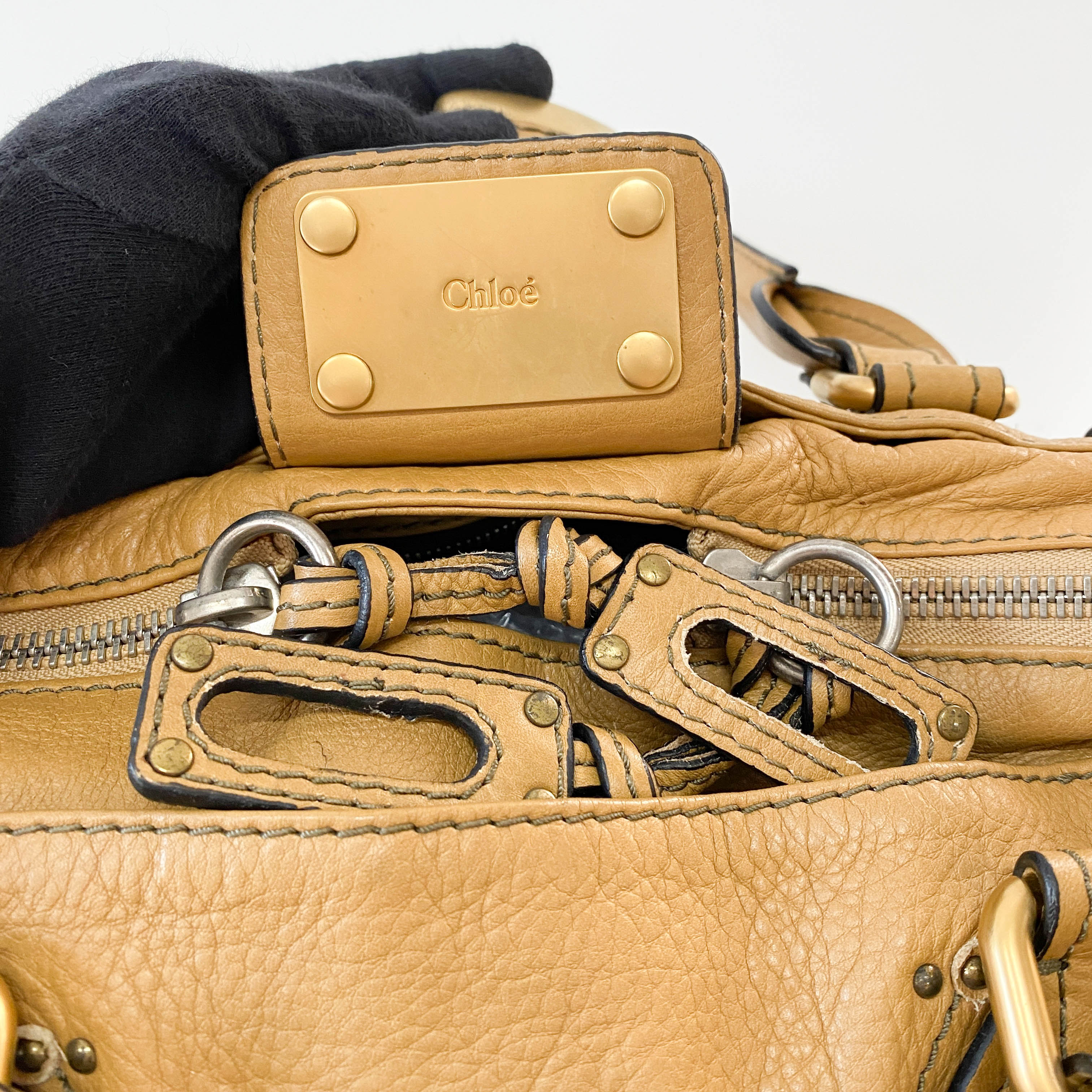 Paddington Brown Leather Shoulder Bag