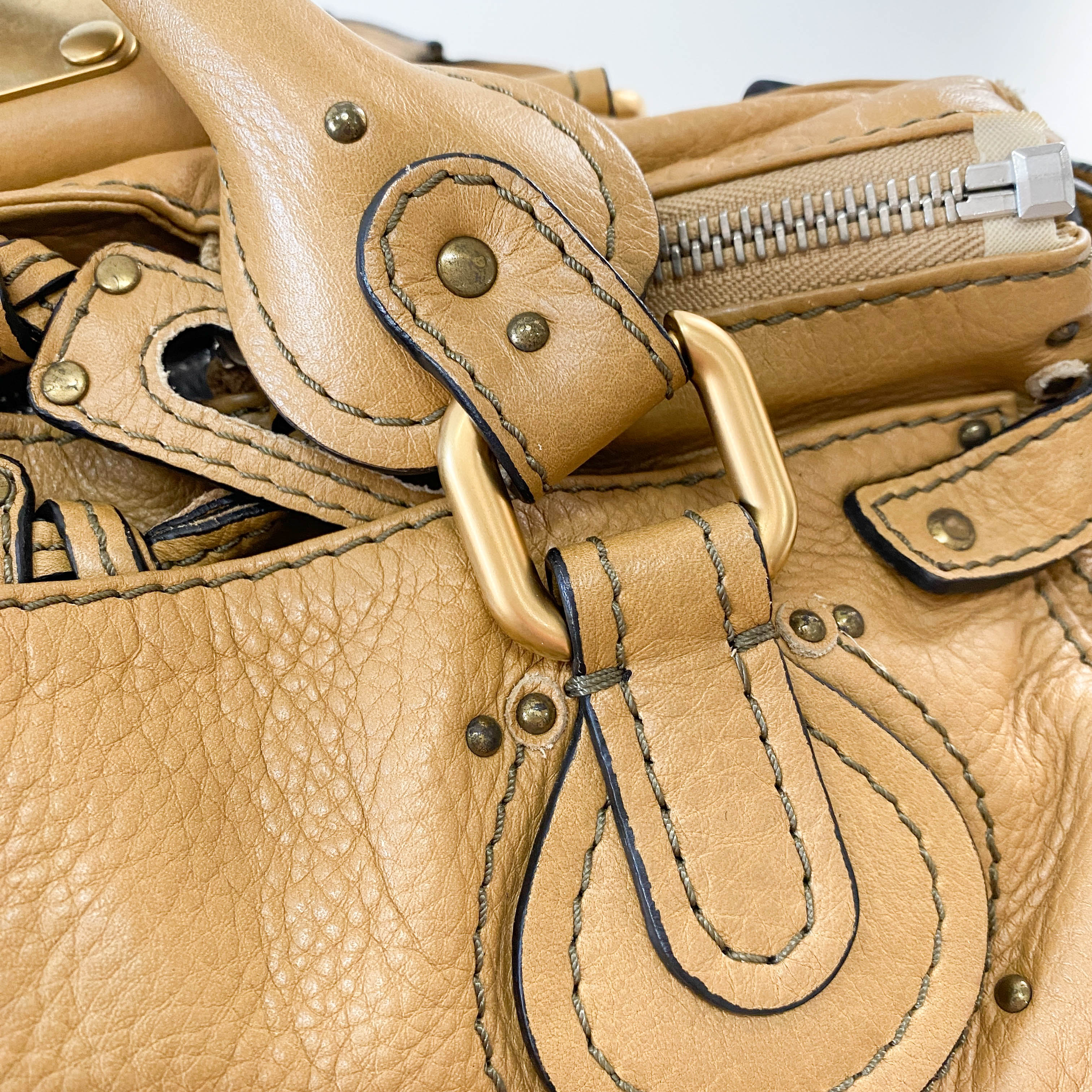 Paddington Brown Leather Shoulder Bag