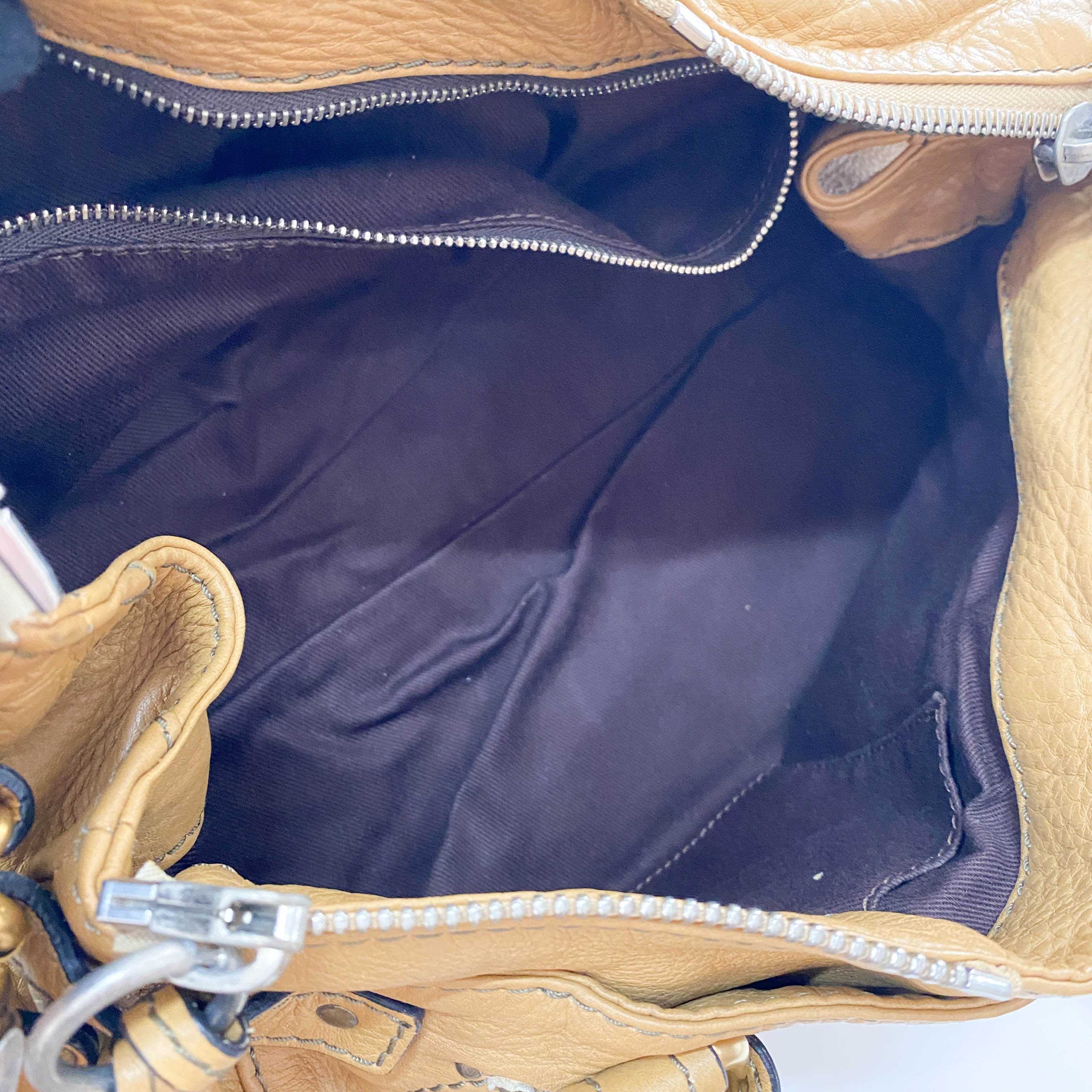 Paddington Brown Leather Shoulder Bag