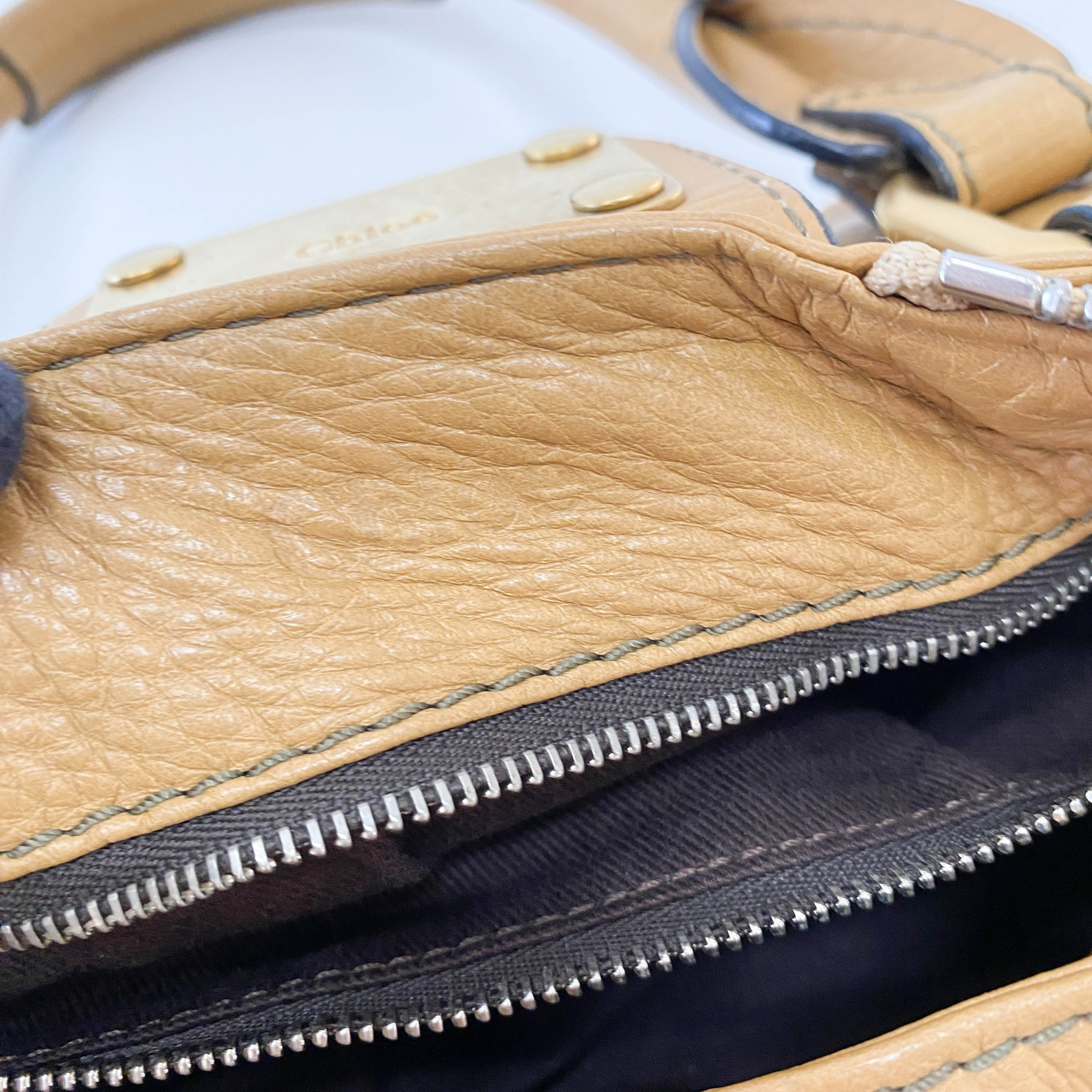 Paddington Brown Leather Shoulder Bag