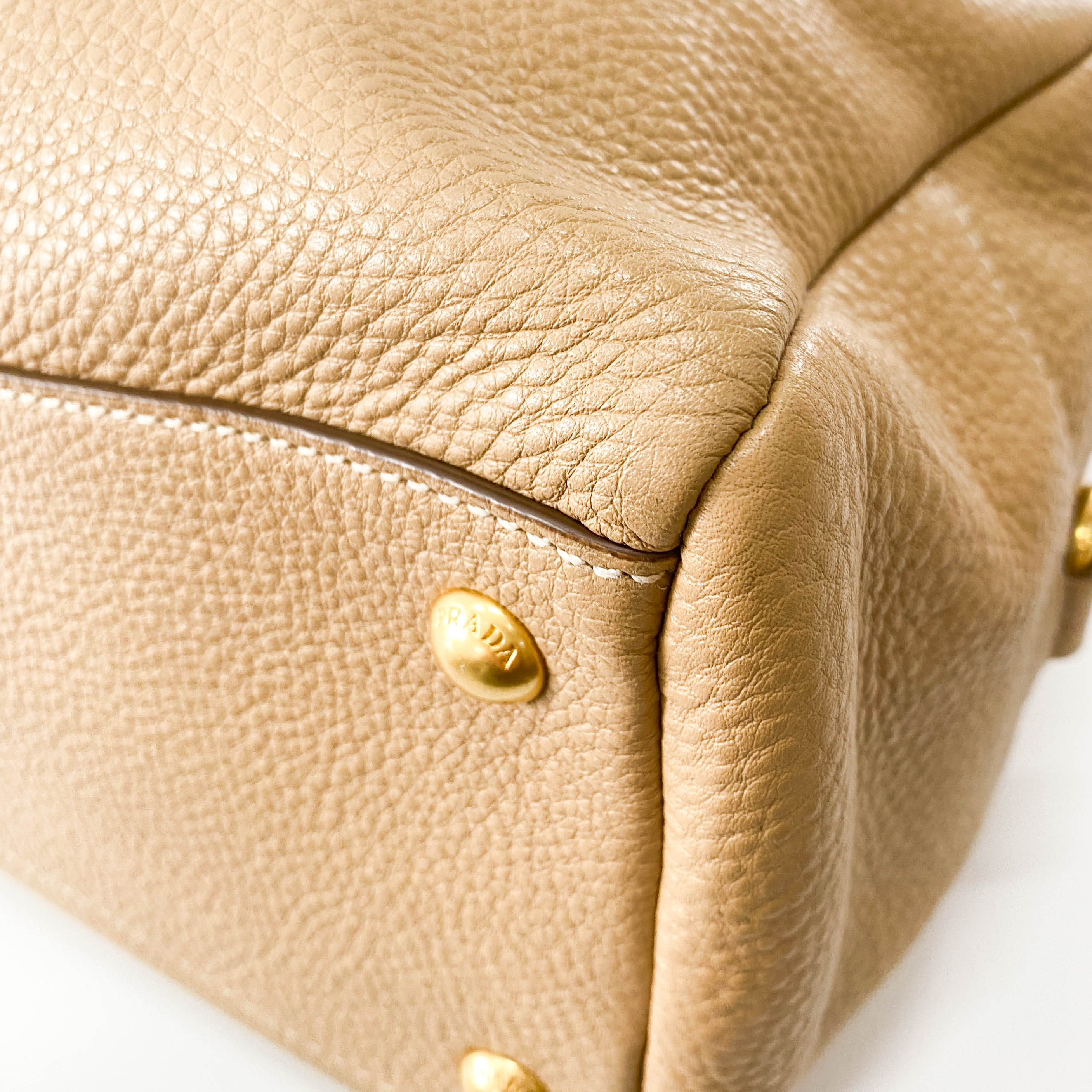 Brown Top Handle Shoulder Bag