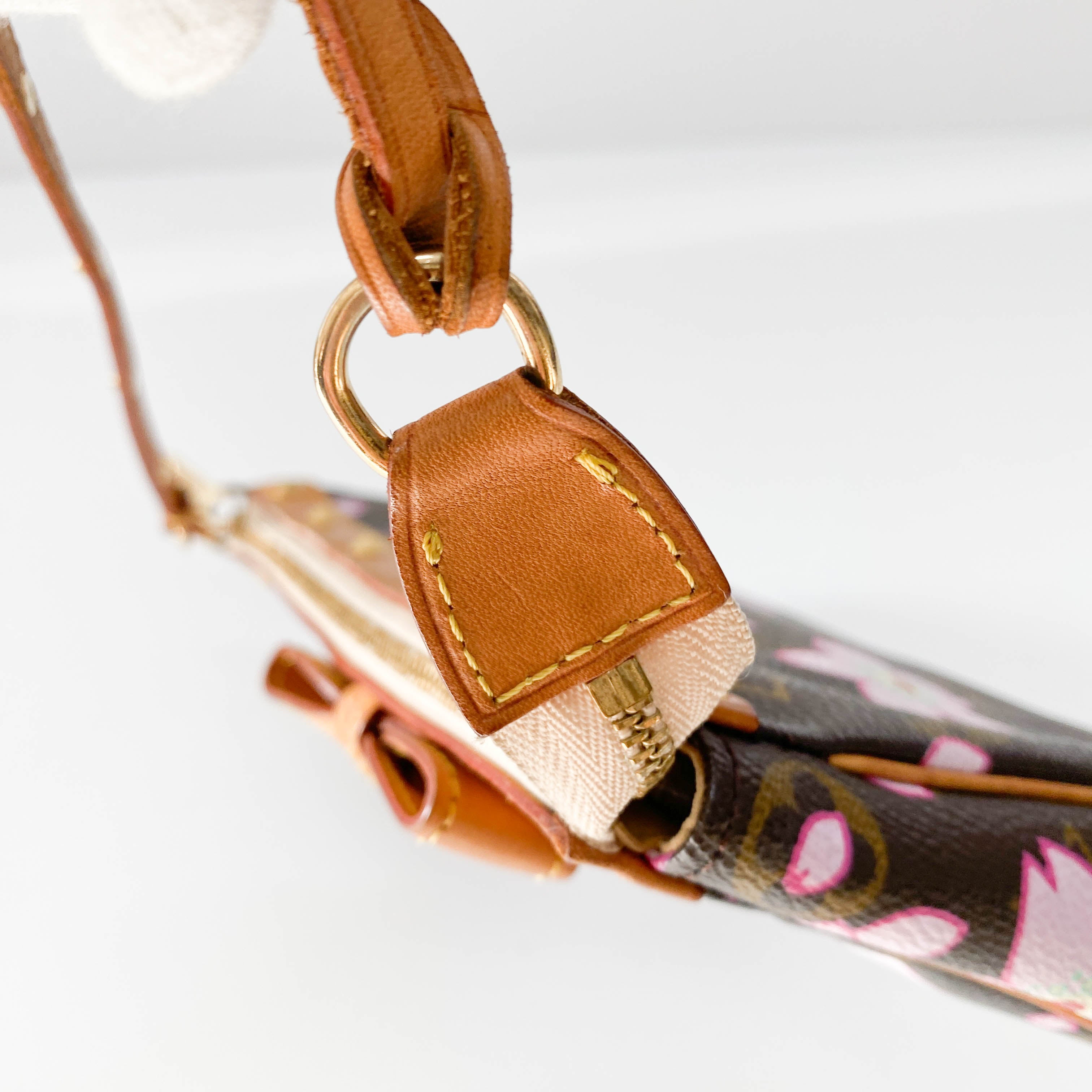 Louis Vuitton x Takashi Murakami Monogram Cherry Blossom Pochette Accessoire