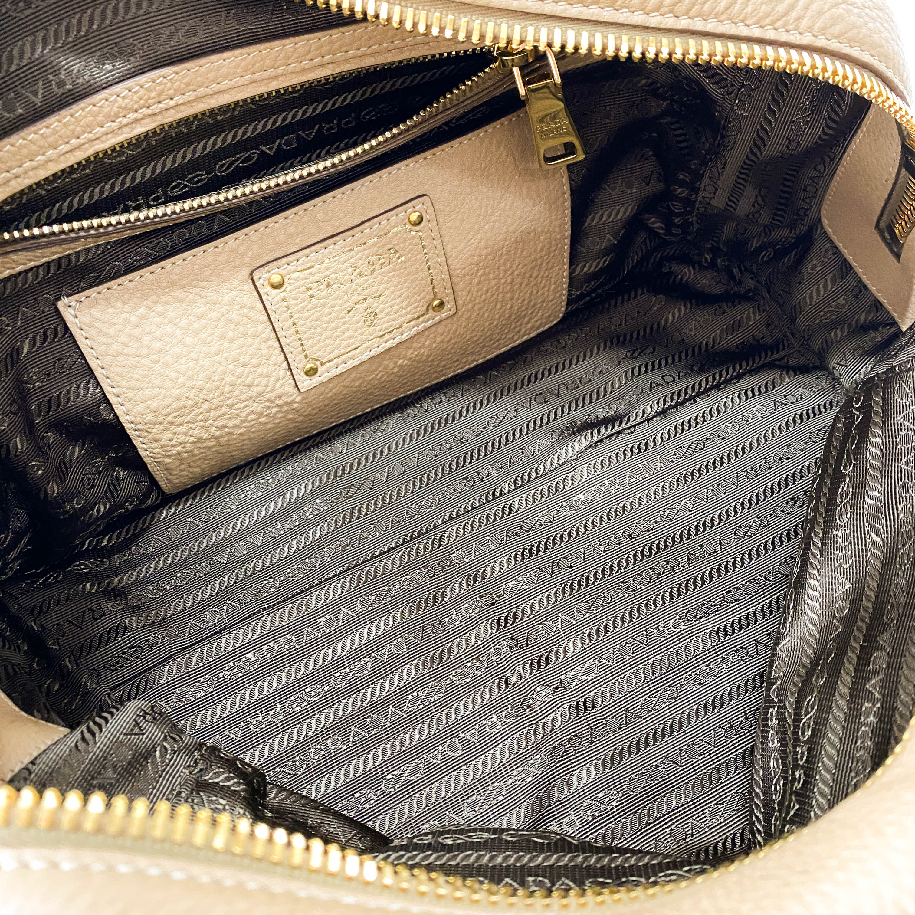 Brown Top Handle Shoulder Bag