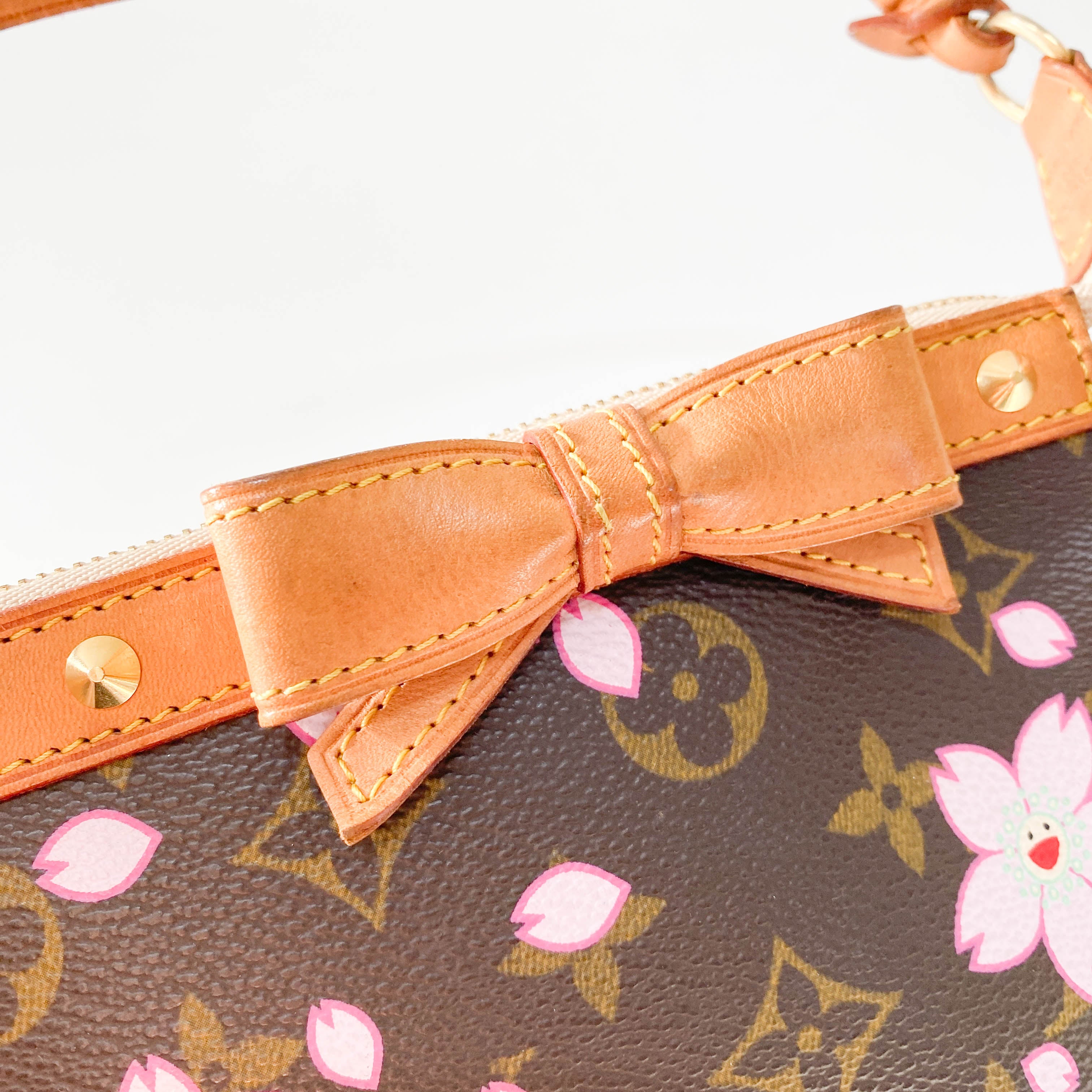 Louis Vuitton x Takashi Murakami Monogram Cherry Blossom Pochette Accessoire