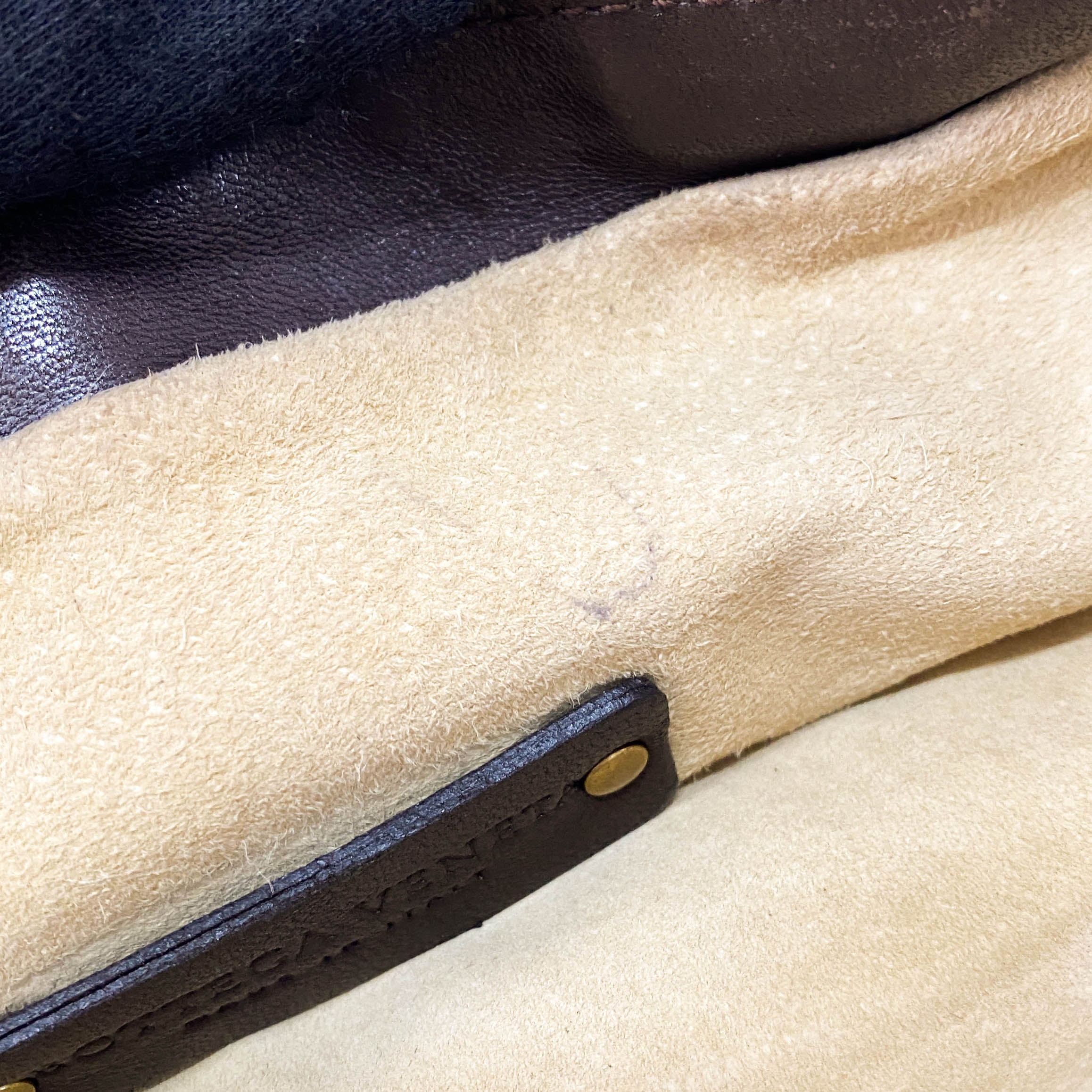 Intrecciato Brown Leather Shoulder Bag